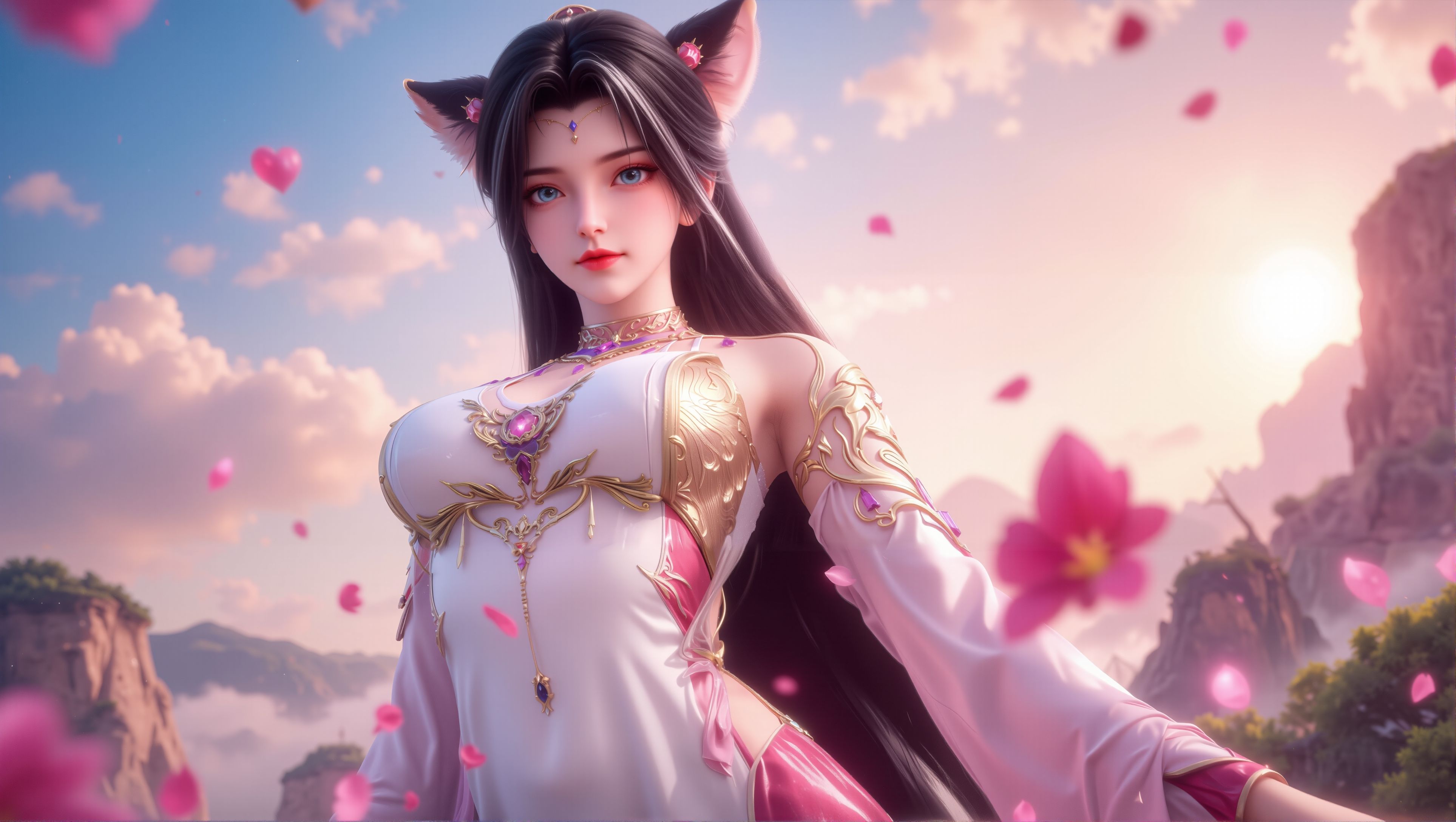 【6P】完美世界 新版天狐仙子。#动漫 #国漫女神 #壁纸