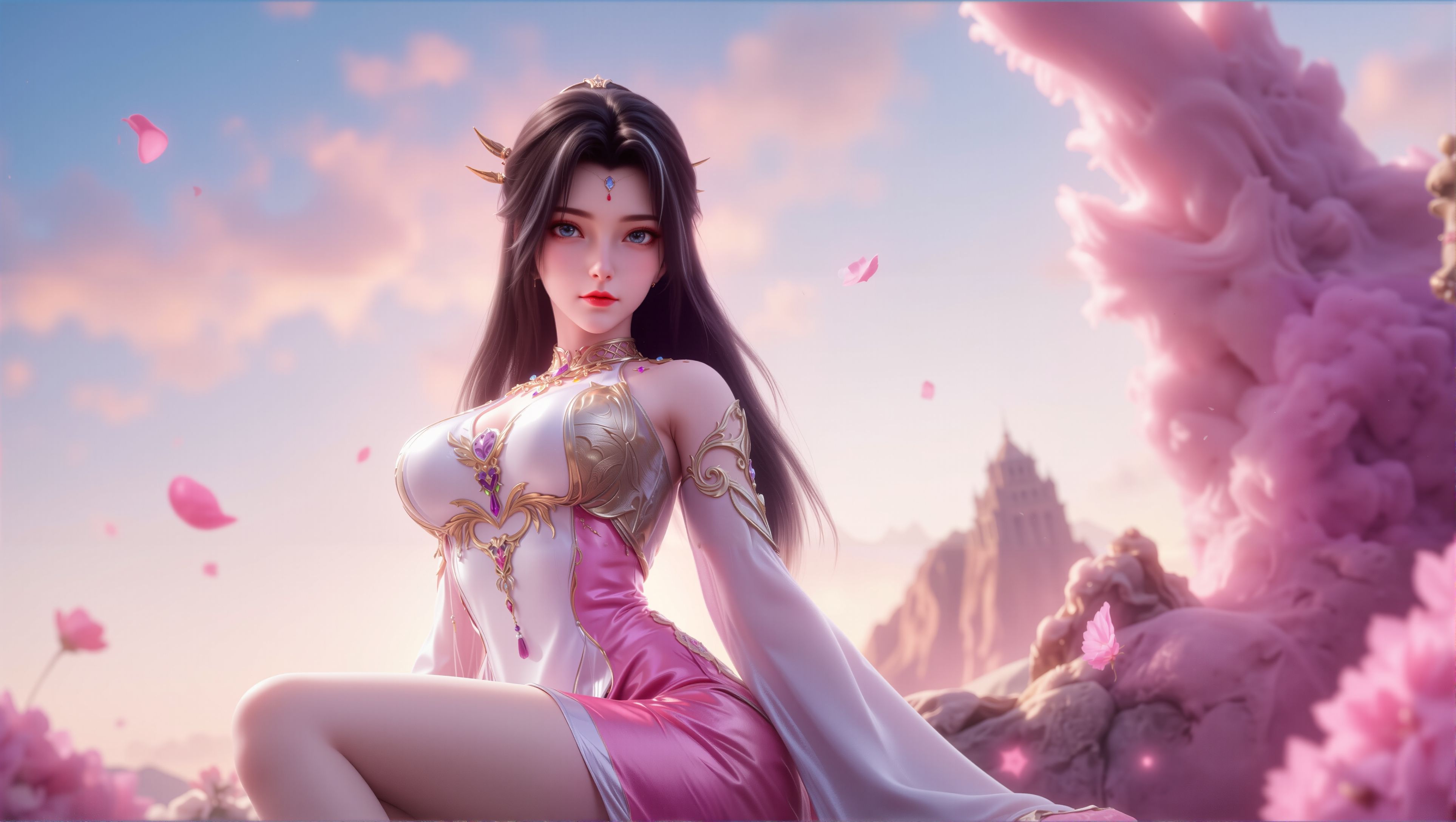 【6P】完美世界 新版天狐仙子。#动漫 #国漫女神 #壁纸