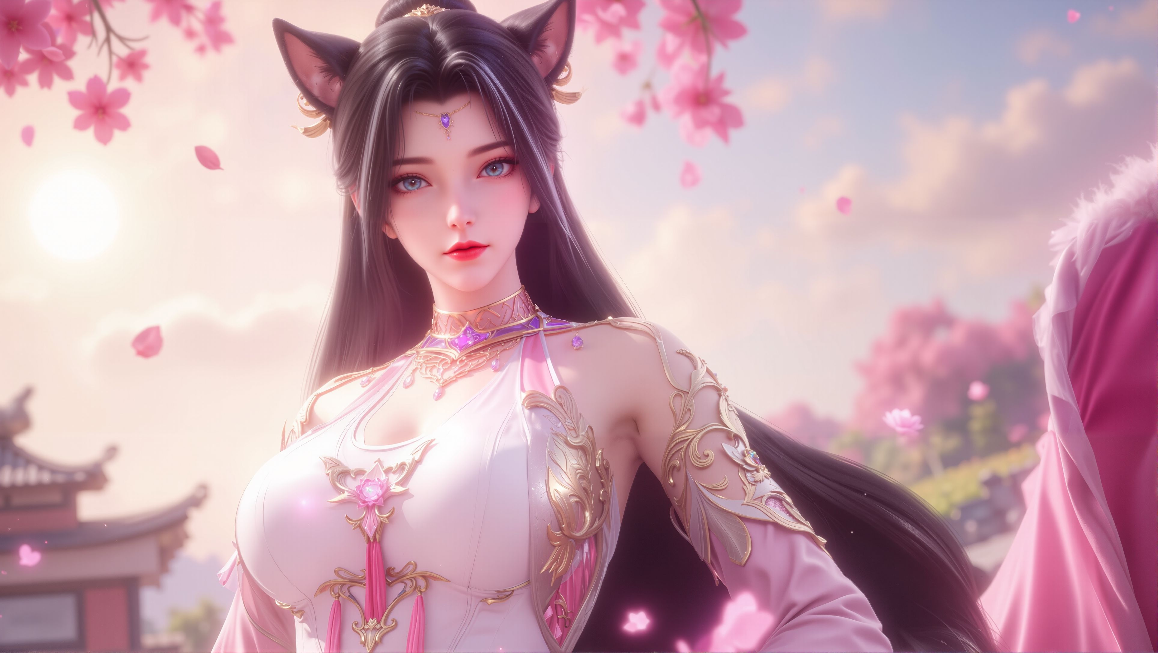 【6P】完美世界 新版天狐仙子。#动漫 #国漫女神 #壁纸