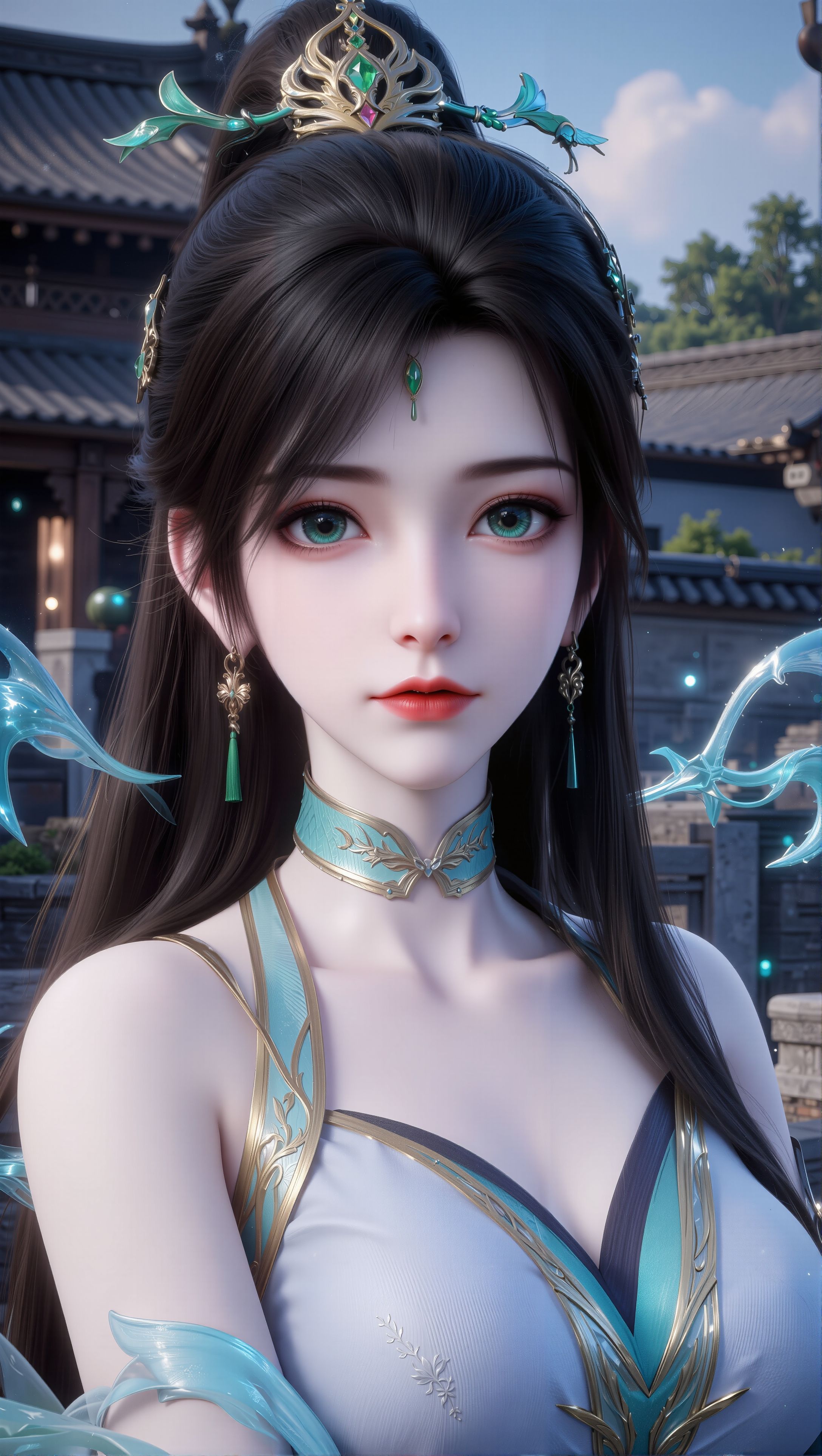 斗破苍穹 特写镜头。#动漫 #国漫女神 #壁纸 #青鳞