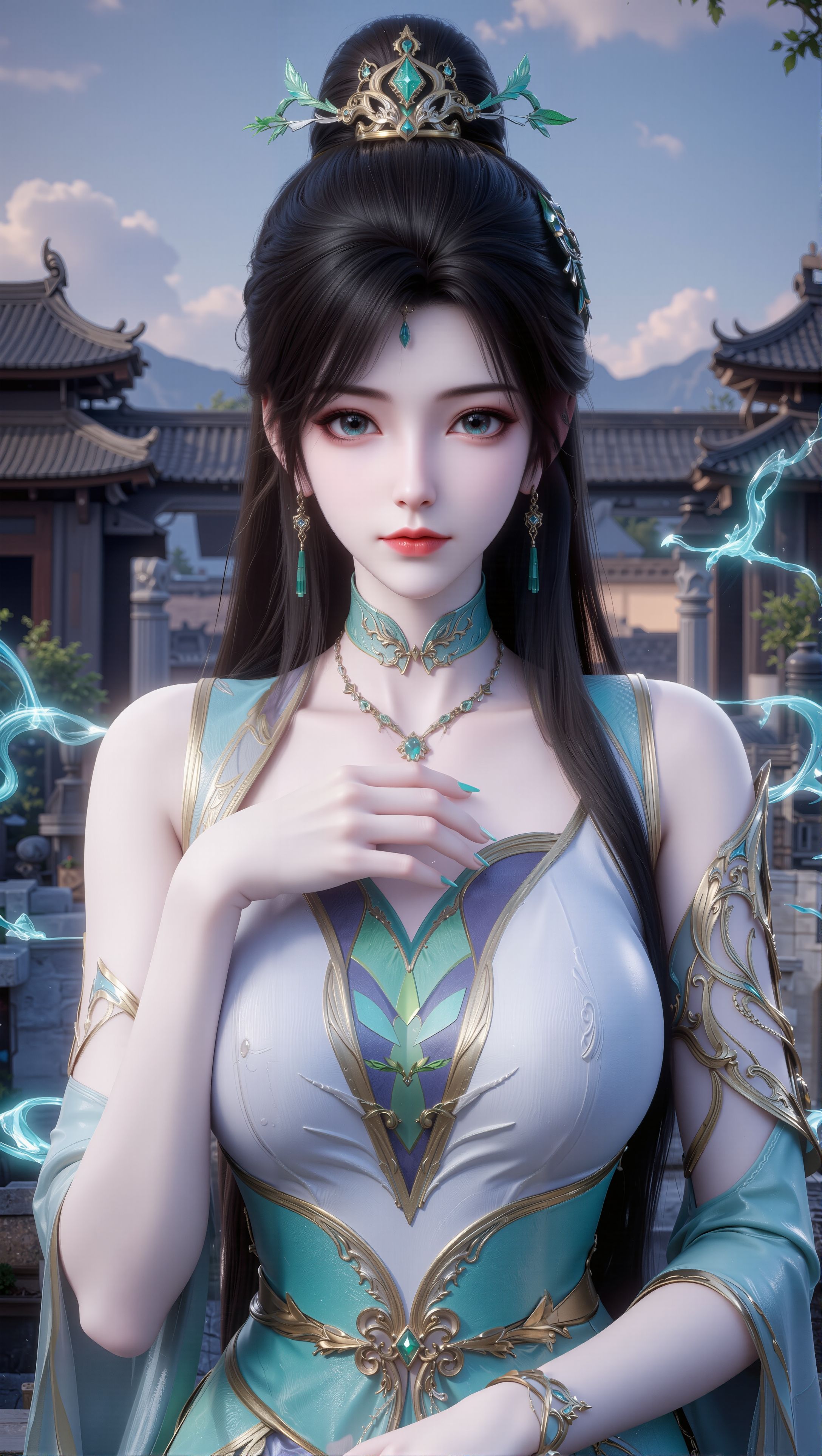 斗破苍穹 特写镜头。#动漫 #国漫女神 #壁纸 #青鳞