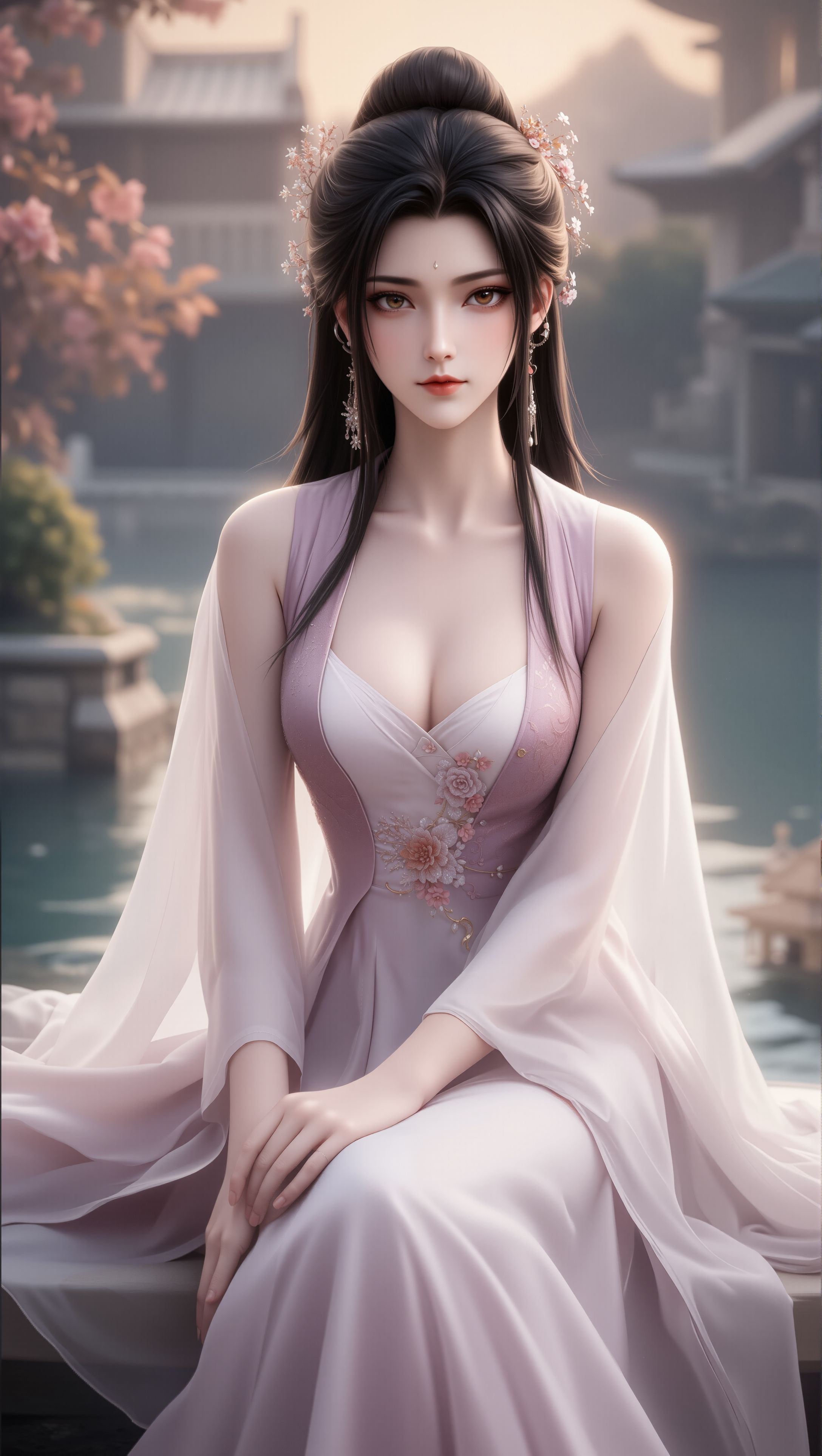 陆雪琪新造型登场。动漫美图 #古风 #二次元