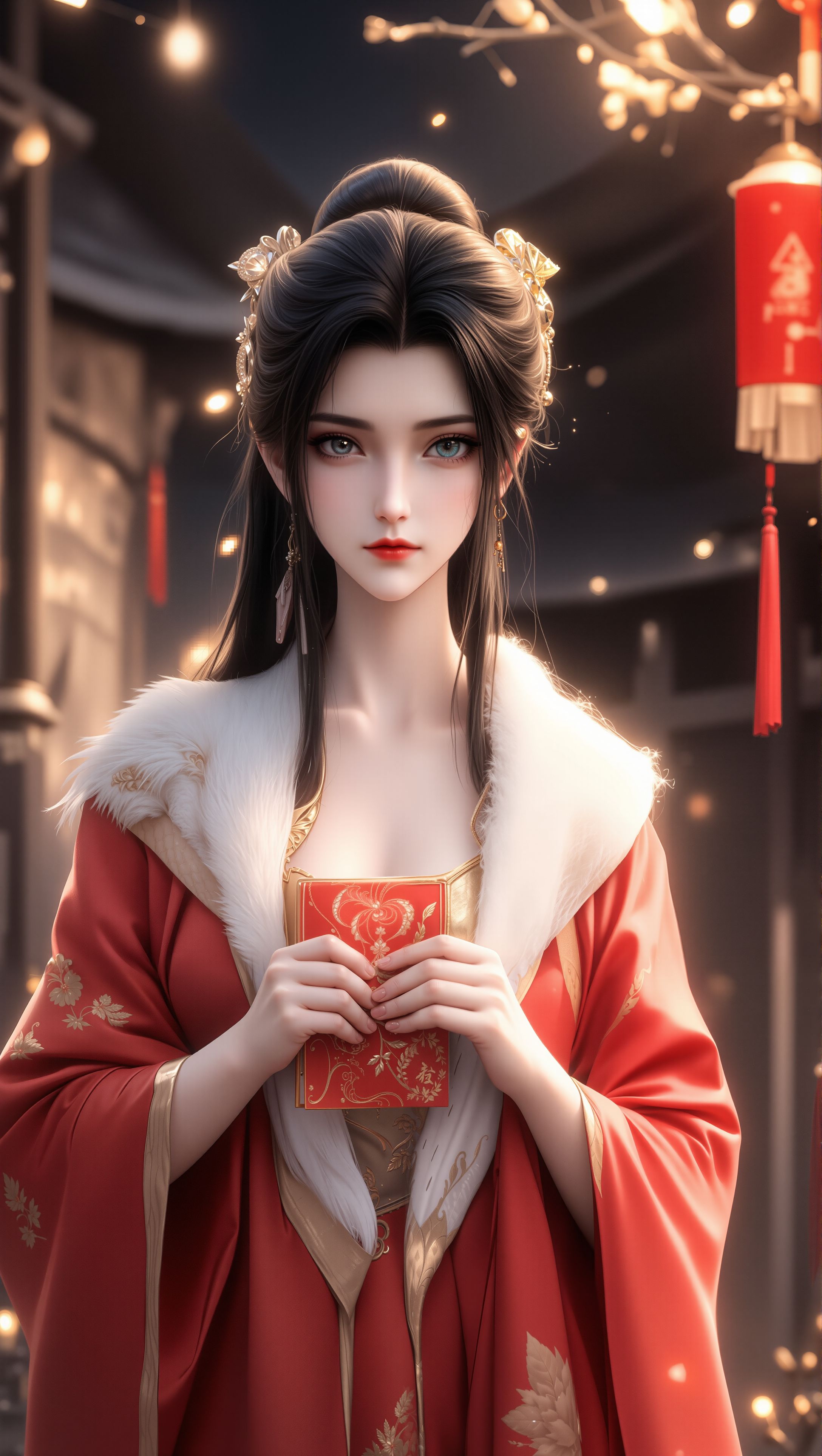 解锁诛仙专属好运。陆雪琪  壁纸 国漫