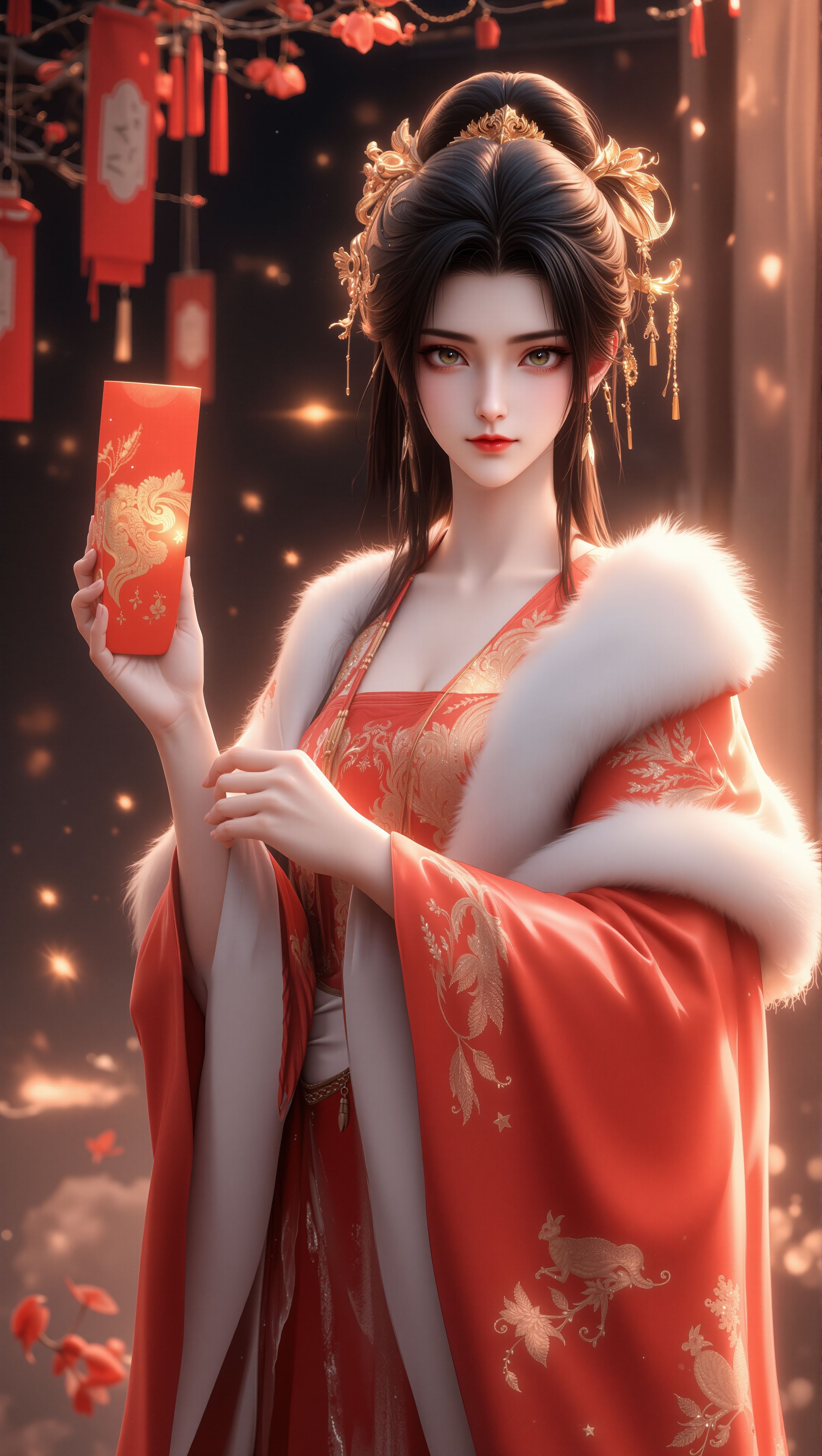 解锁诛仙专属好运。陆雪琪  壁纸 国漫