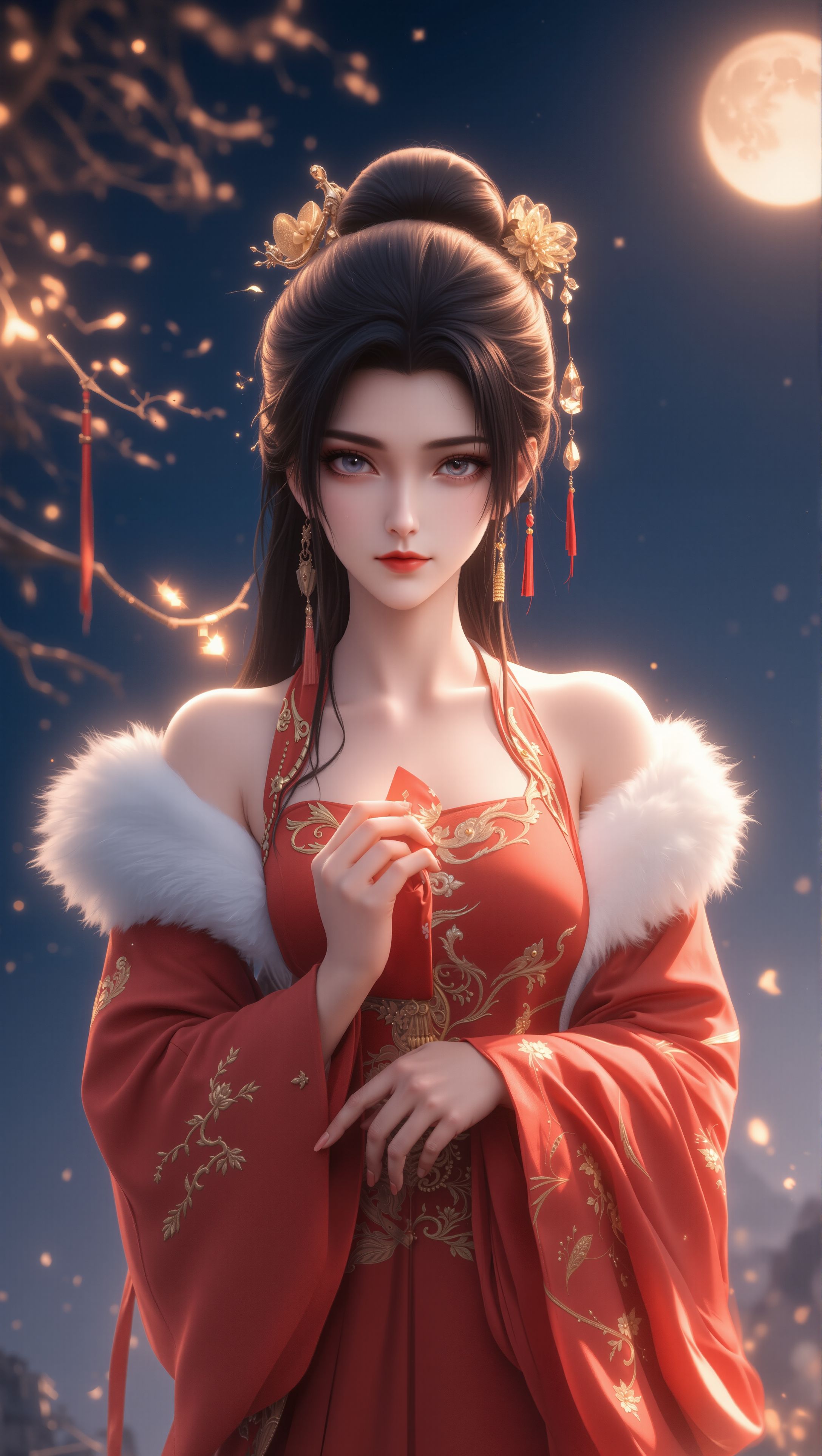 解锁诛仙专属好运。陆雪琪  壁纸 国漫