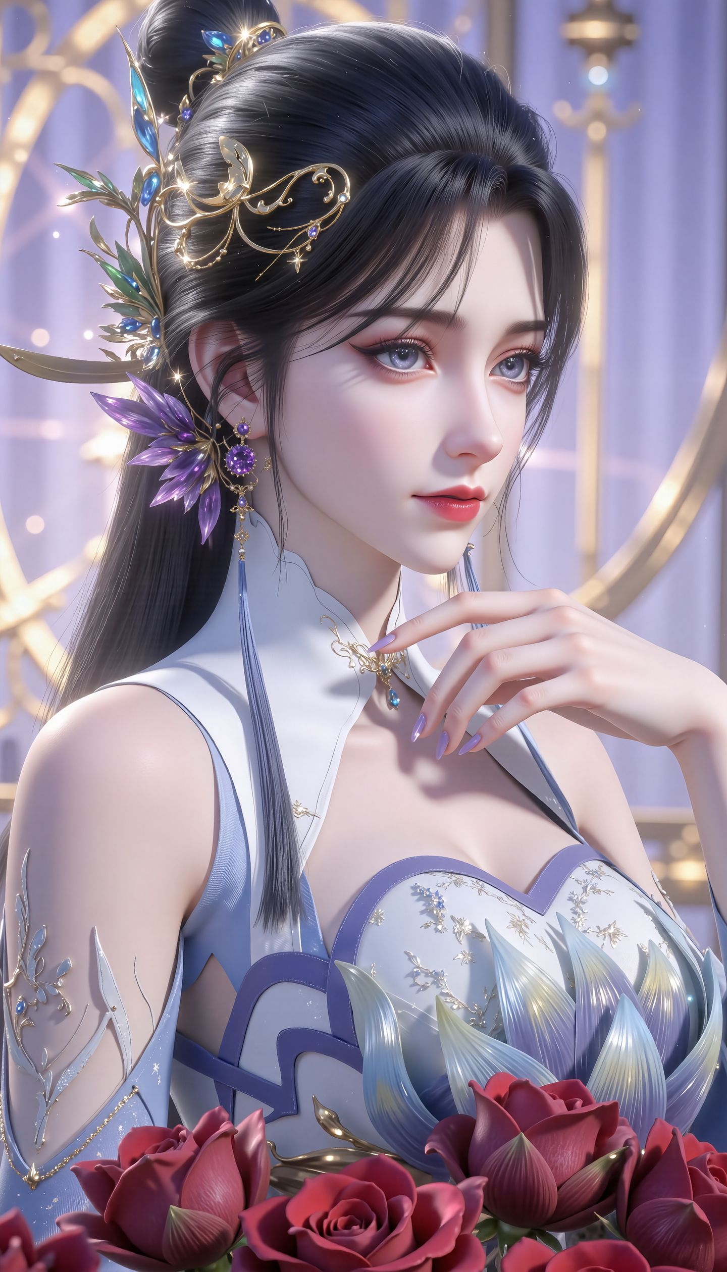 江碧兰 国漫女神 美女 绝世战魂