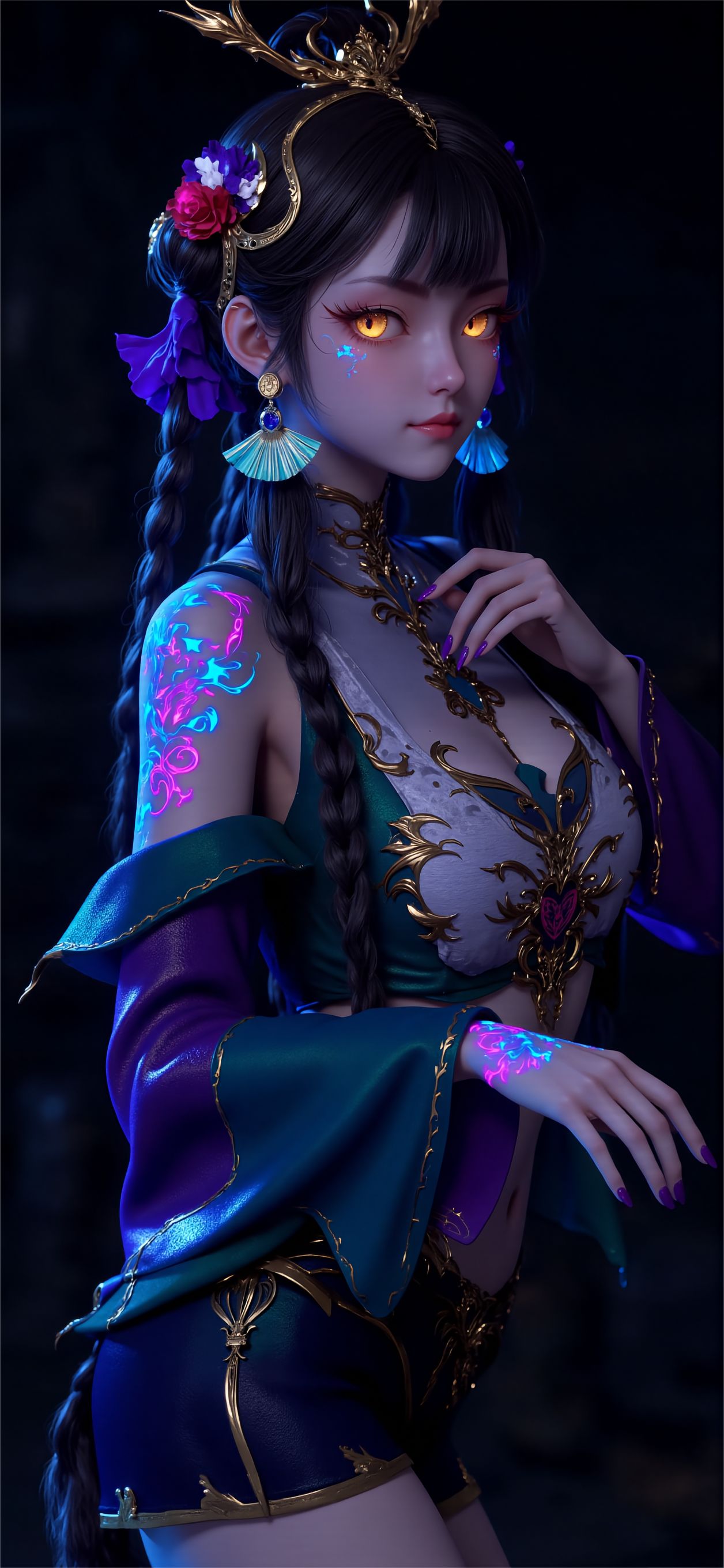 牧神记 仙清儿  精美壁纸 国漫美女 动漫少女