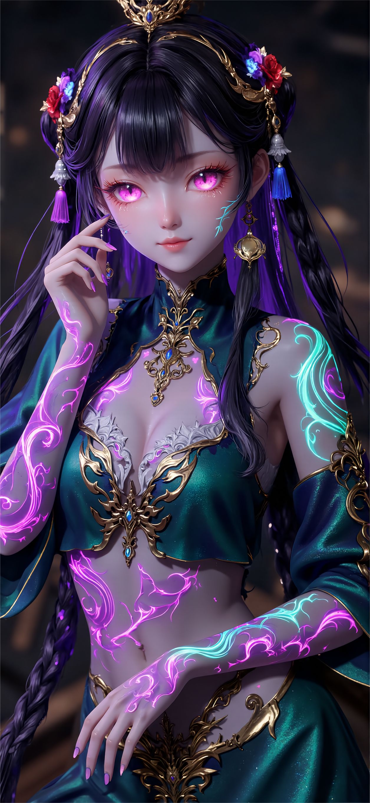 牧神记 仙清儿  精美壁纸 国漫美女 动漫少女