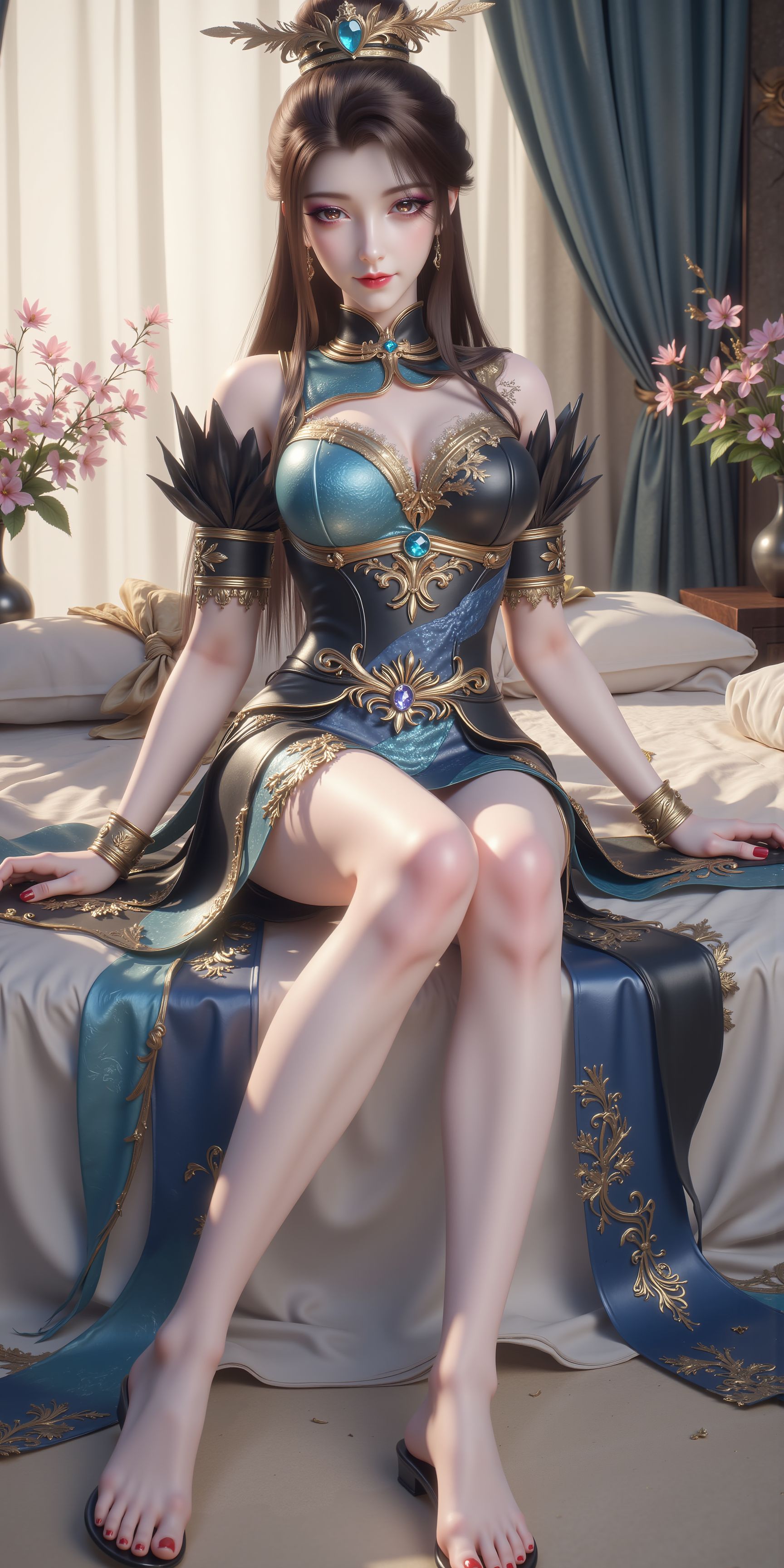 丝袜 刘月 高清壁纸 长生界 国漫美女