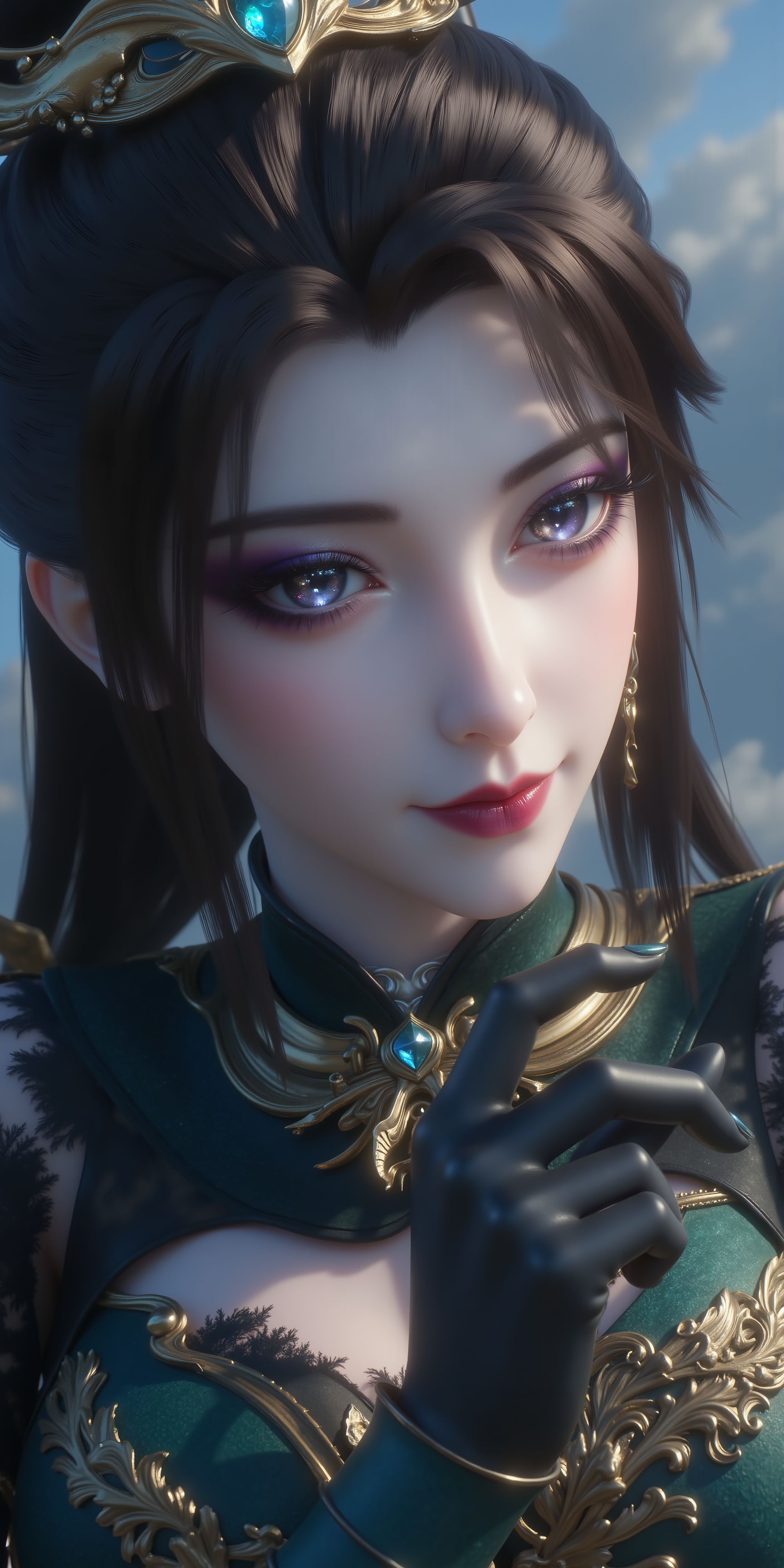 刘月 动漫高清壁纸 长生界 国漫美女