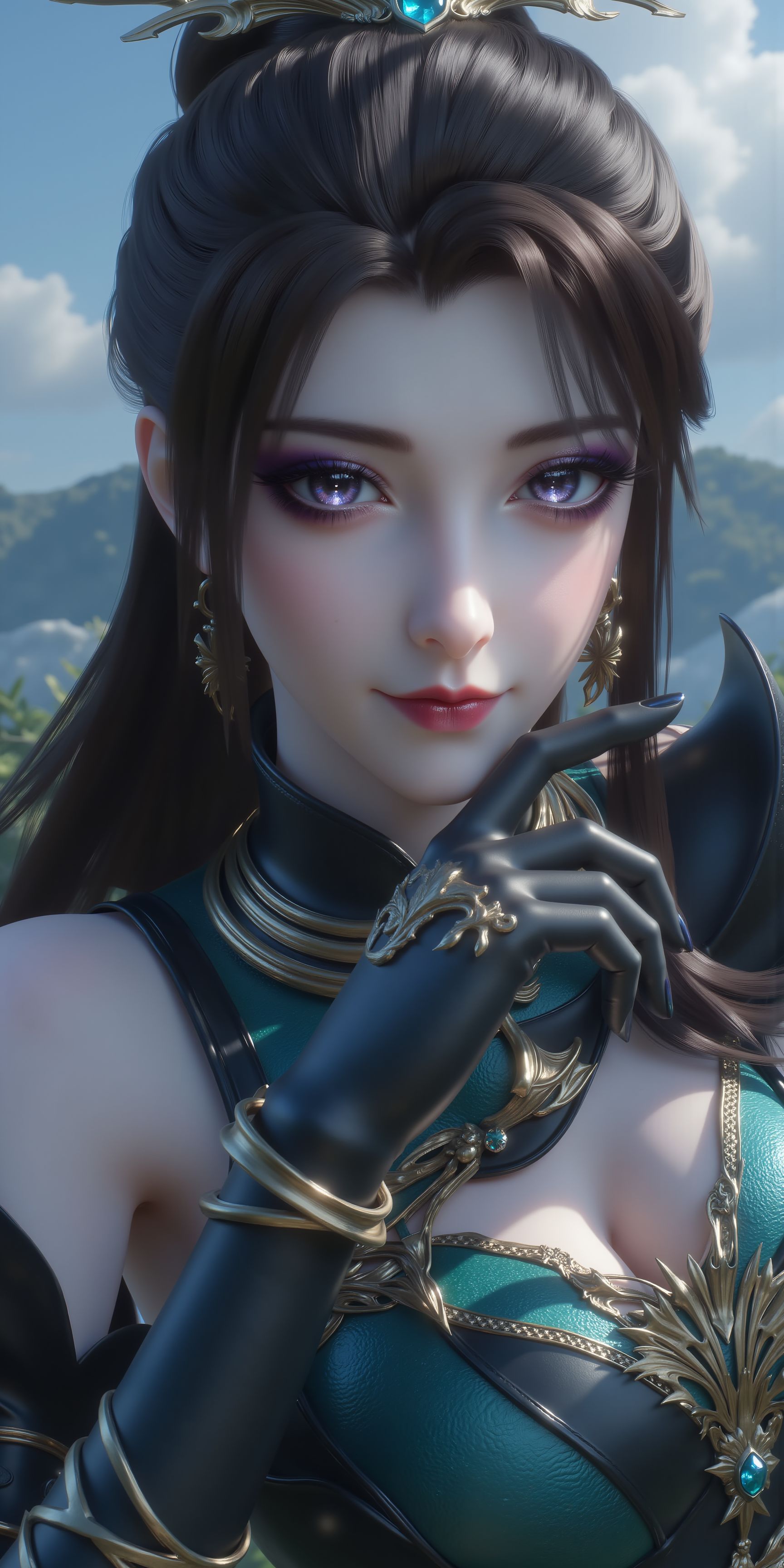 刘月 动漫高清壁纸 长生界 国漫美女