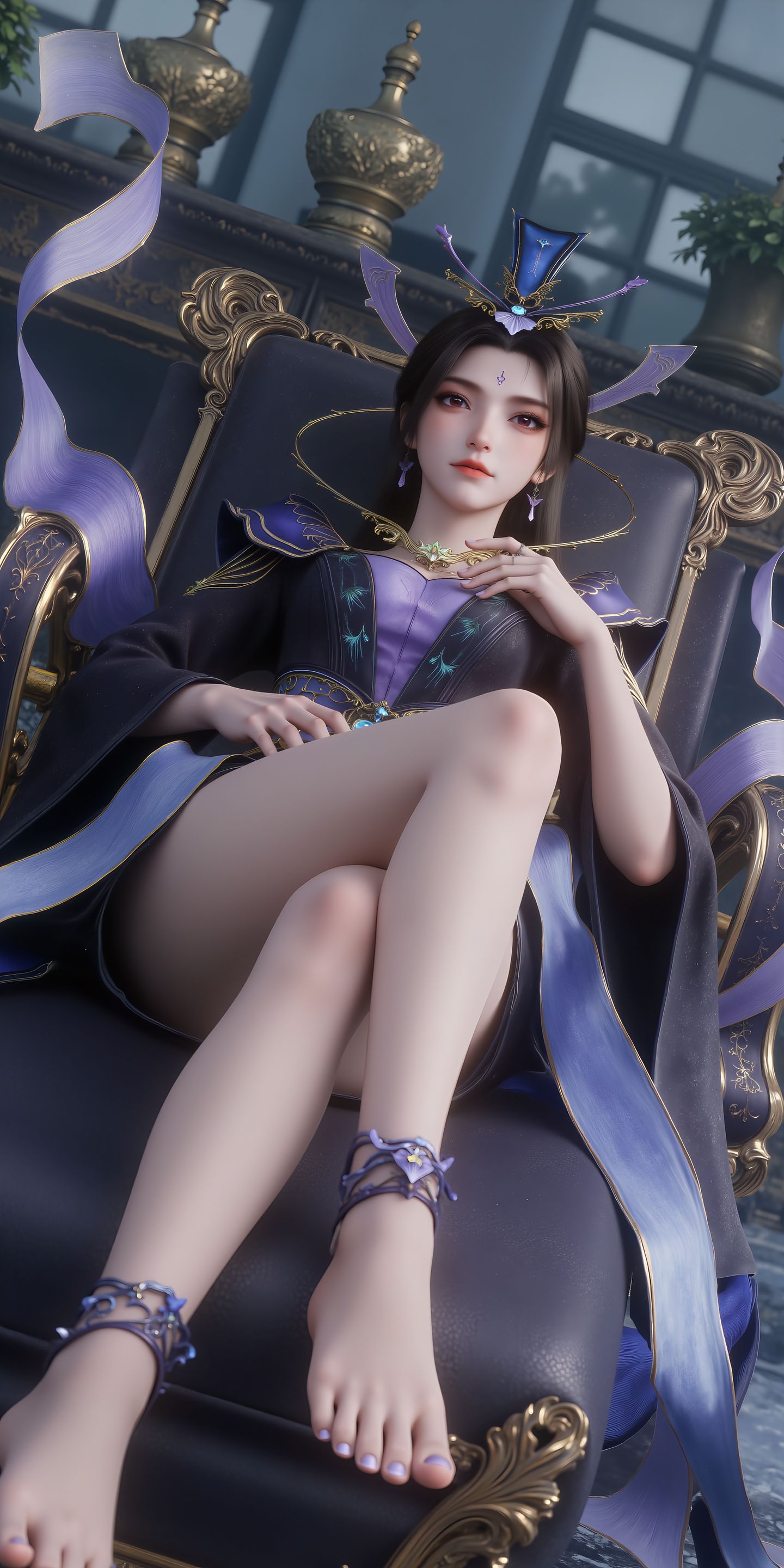 紫府圣女 高清壁纸 遮天 国漫美女