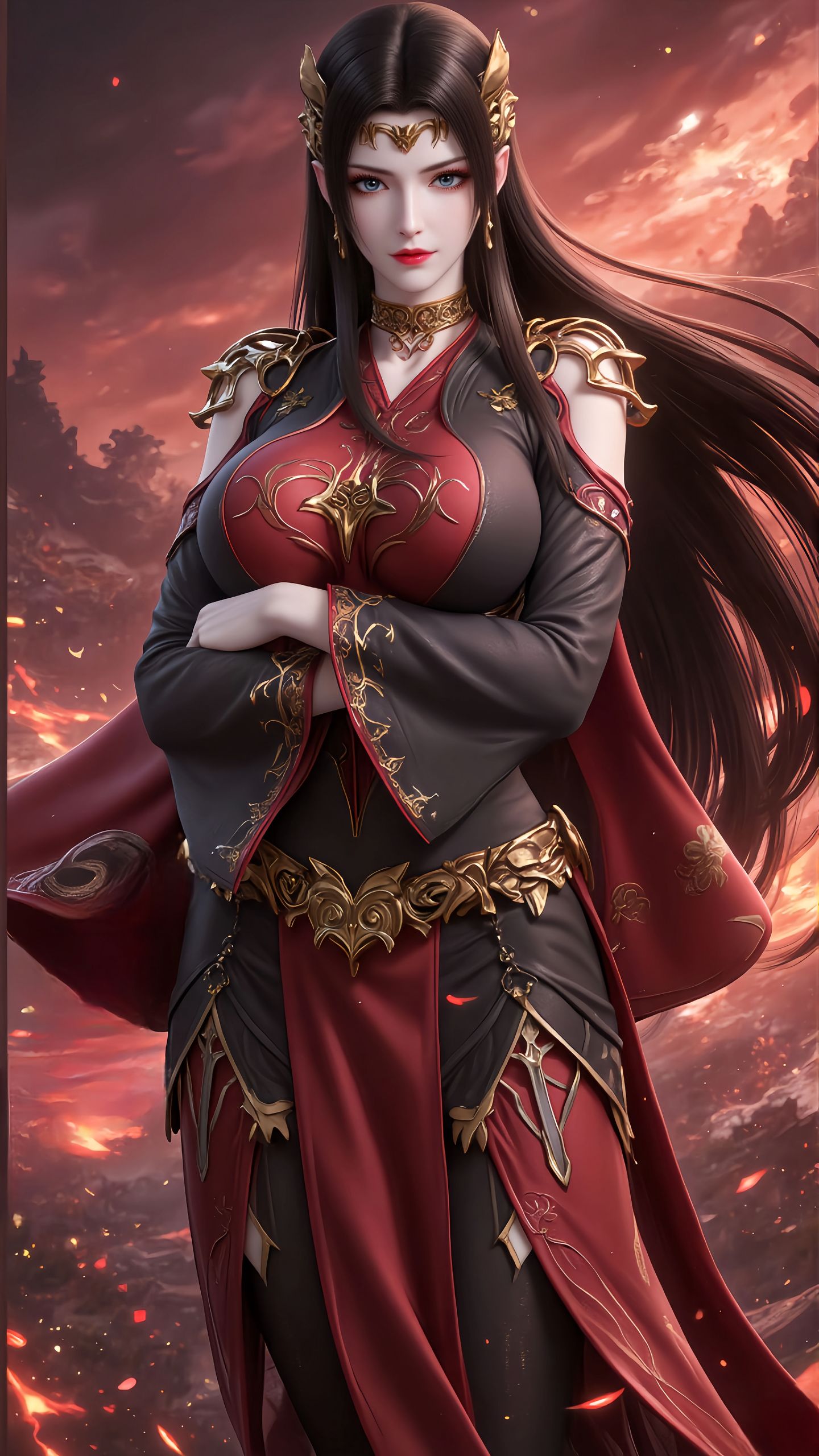 动漫 斗破苍穹 美杜莎。国漫美女 高清壁纸