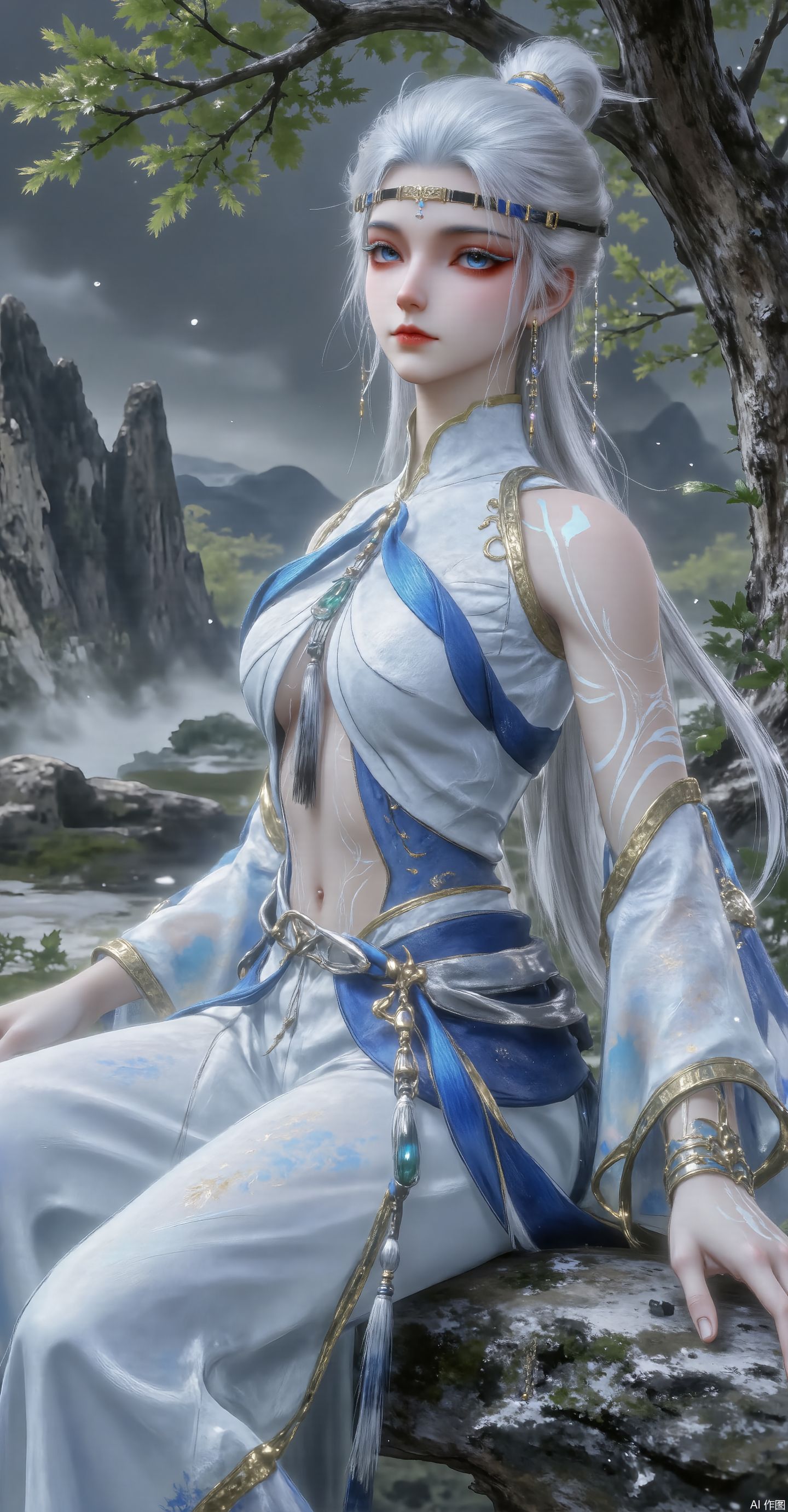 知画。国漫女神壁纸 #沧元图