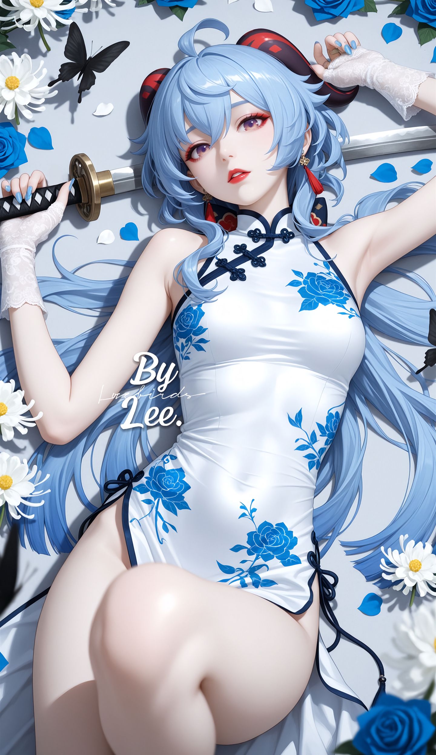 原神，启动。嗯嗯 二创 神里绫华 雷电将军