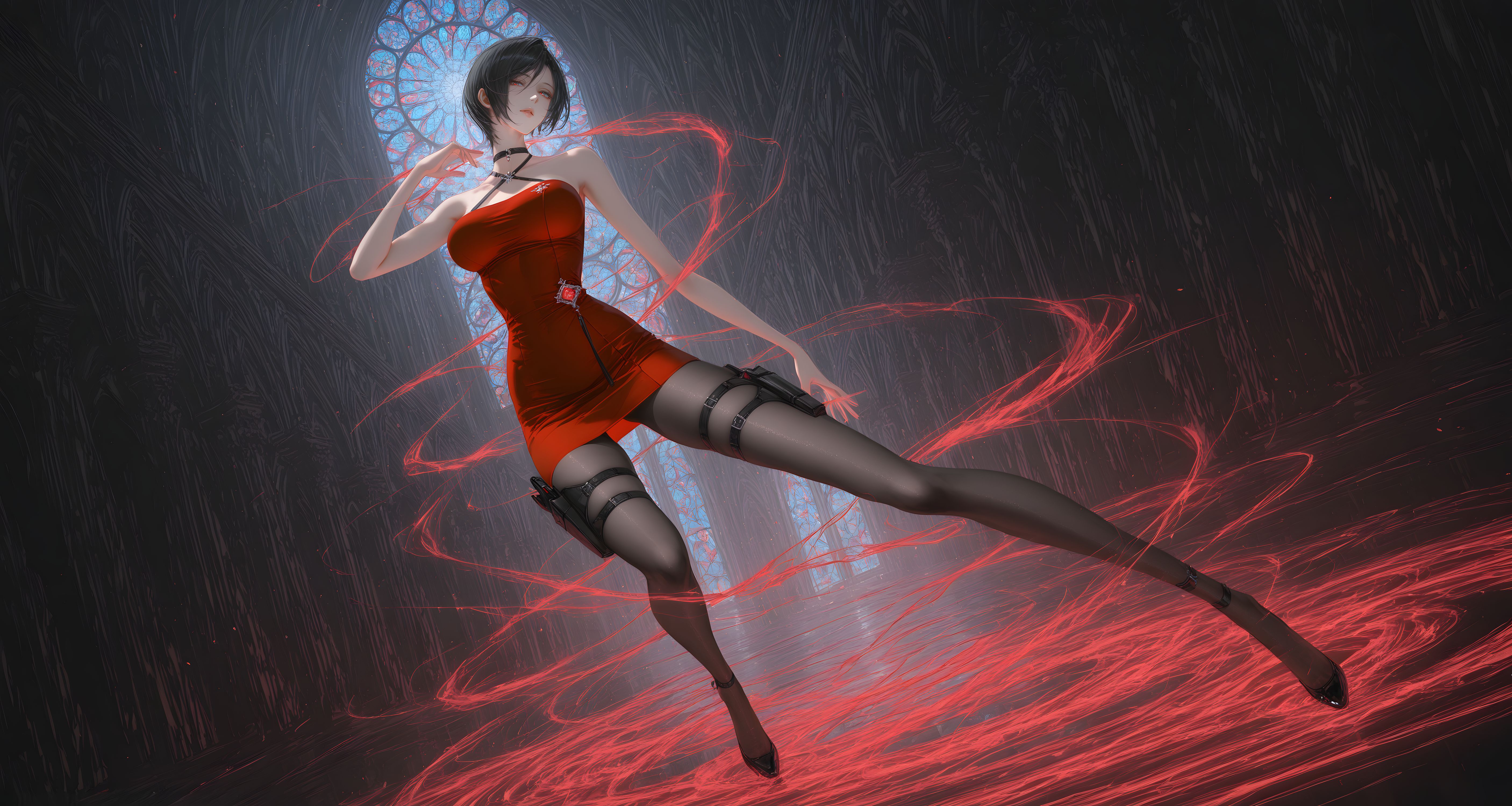 【5P】艾达王。#生化危机 #二次元 来一波横屏电脑壁纸