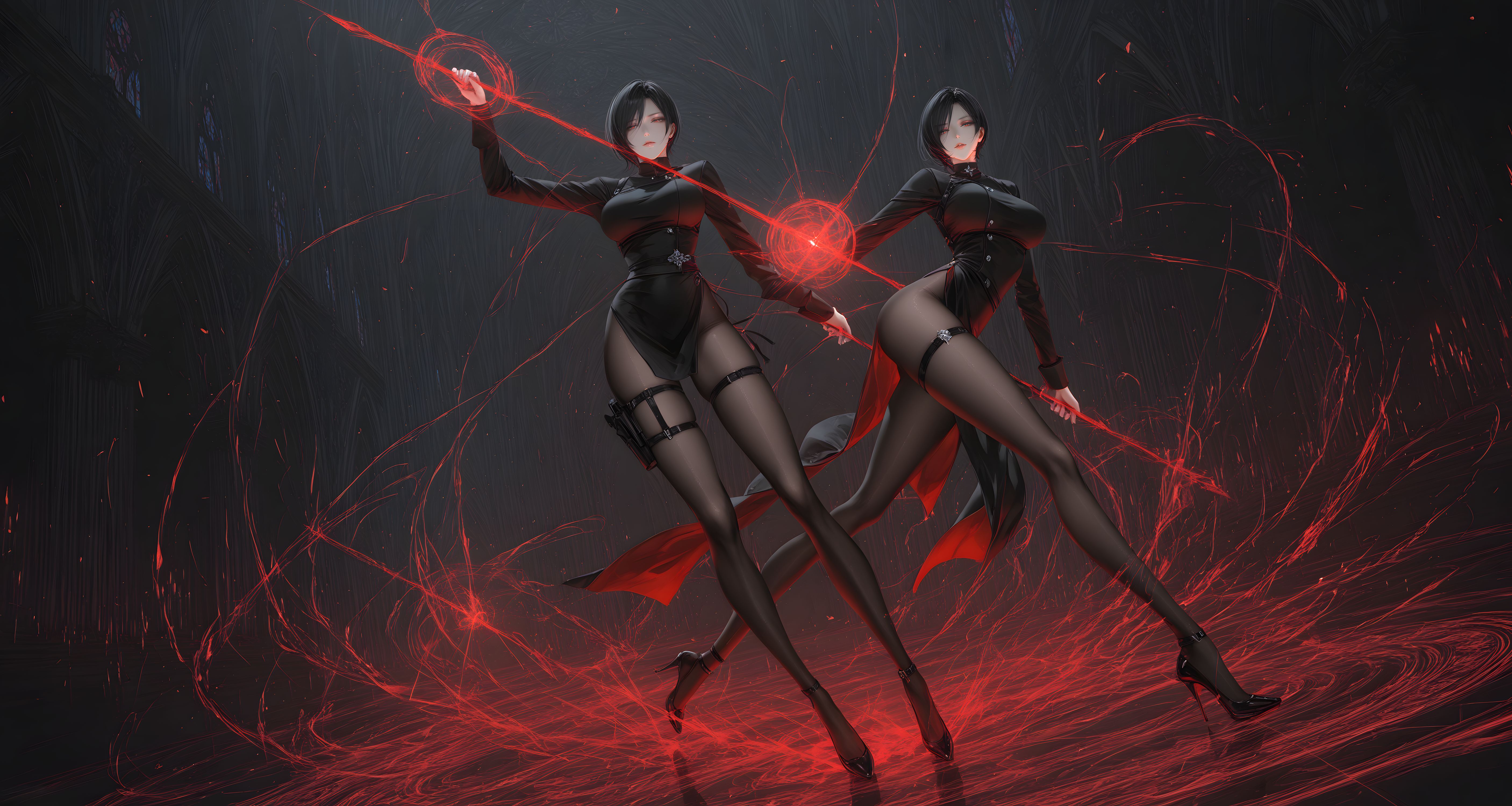 【5P】艾达王。#生化危机 #二次元 来一波横屏电脑壁纸