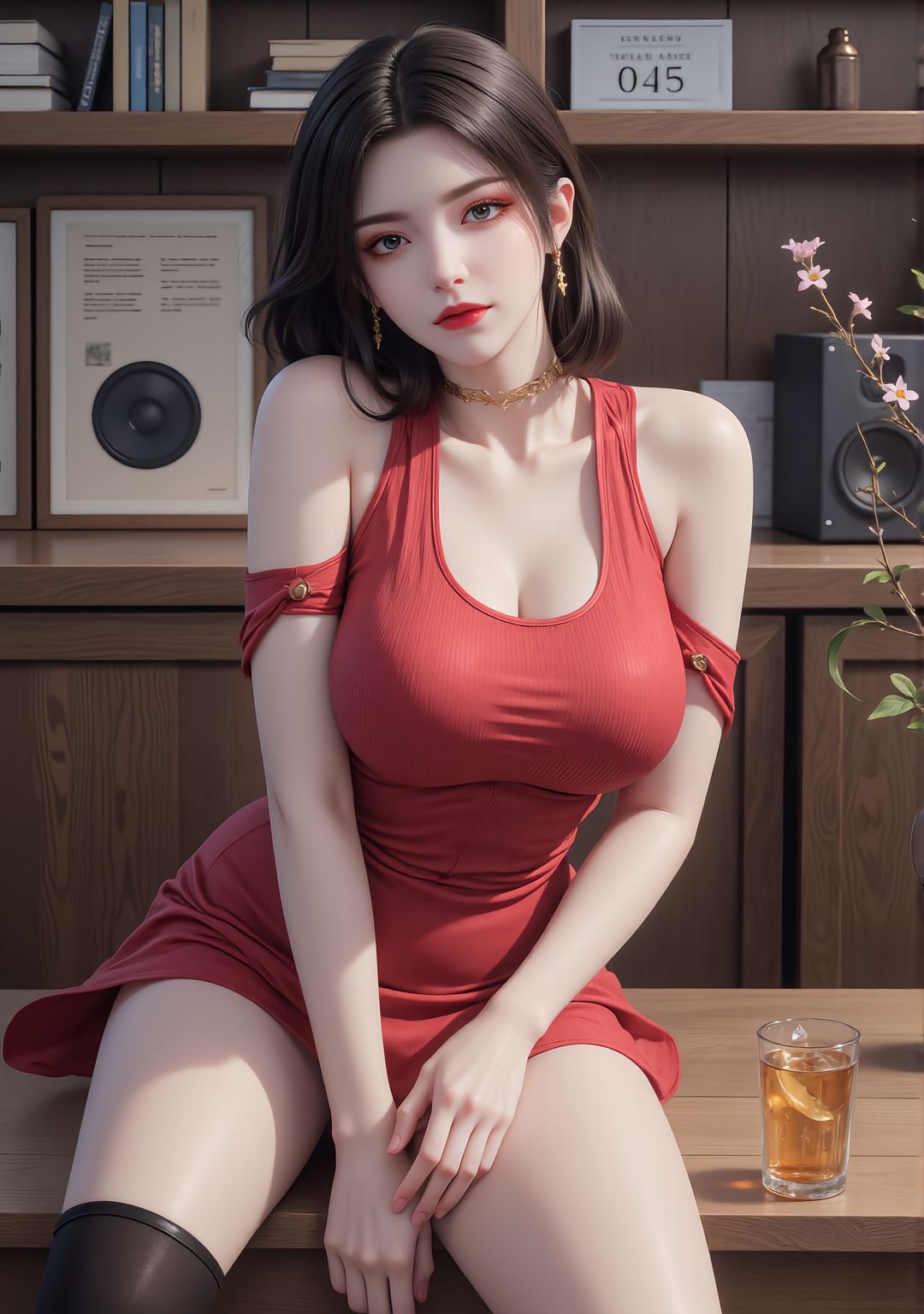斗破苍穹 美杜莎 国漫女神 居家 现代装 美女