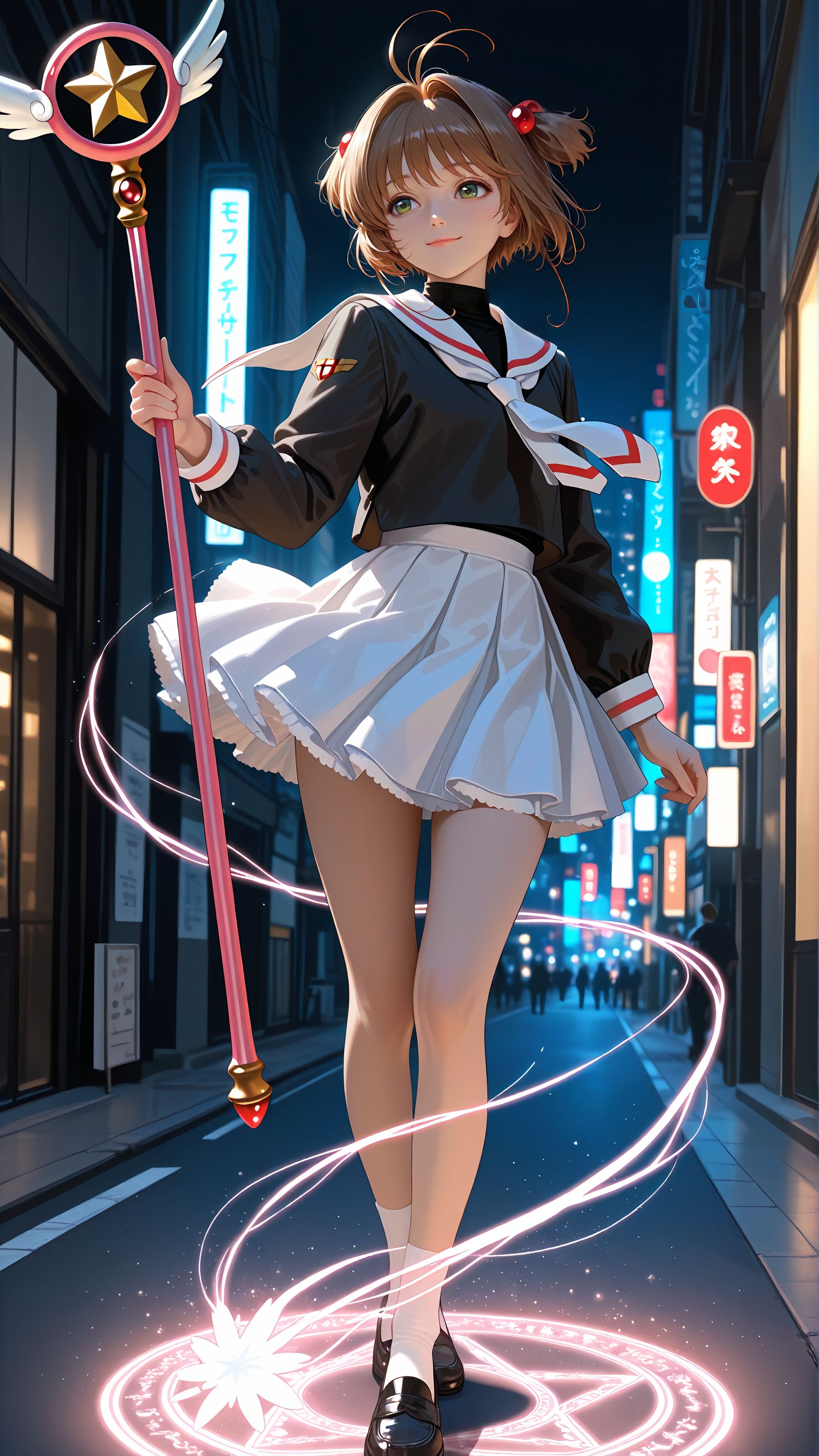 魔卡少女樱 二次元 动漫少女 可爱