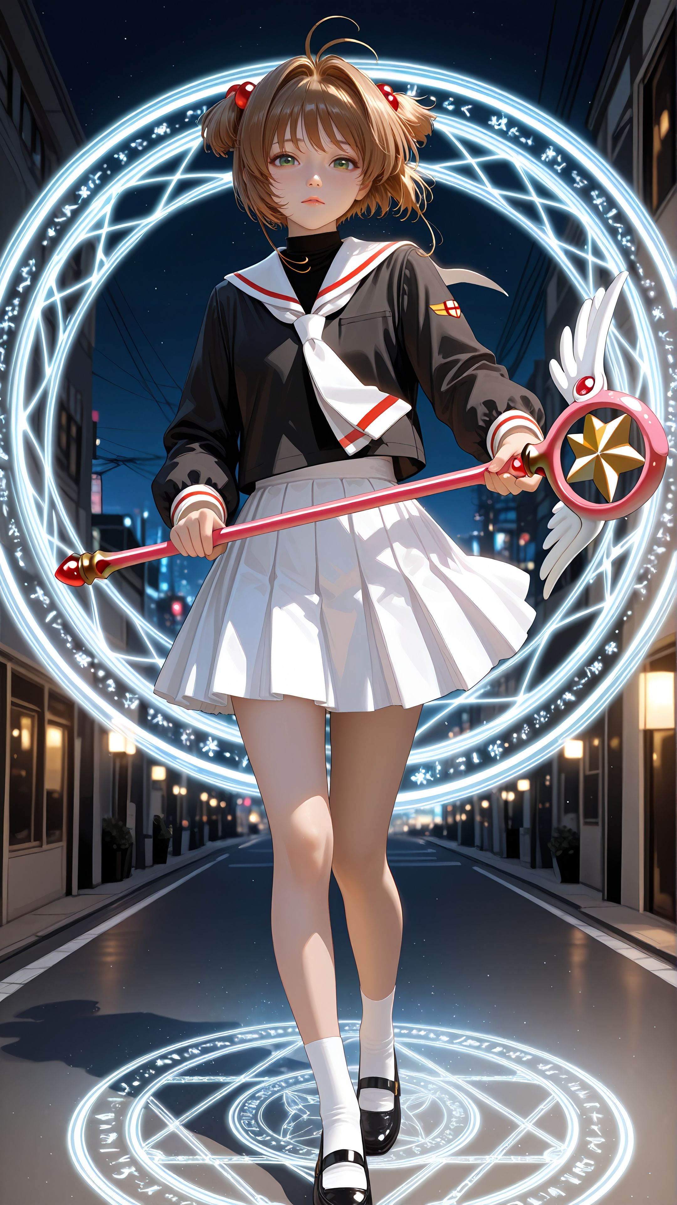 魔卡少女樱 二次元 动漫少女 可爱