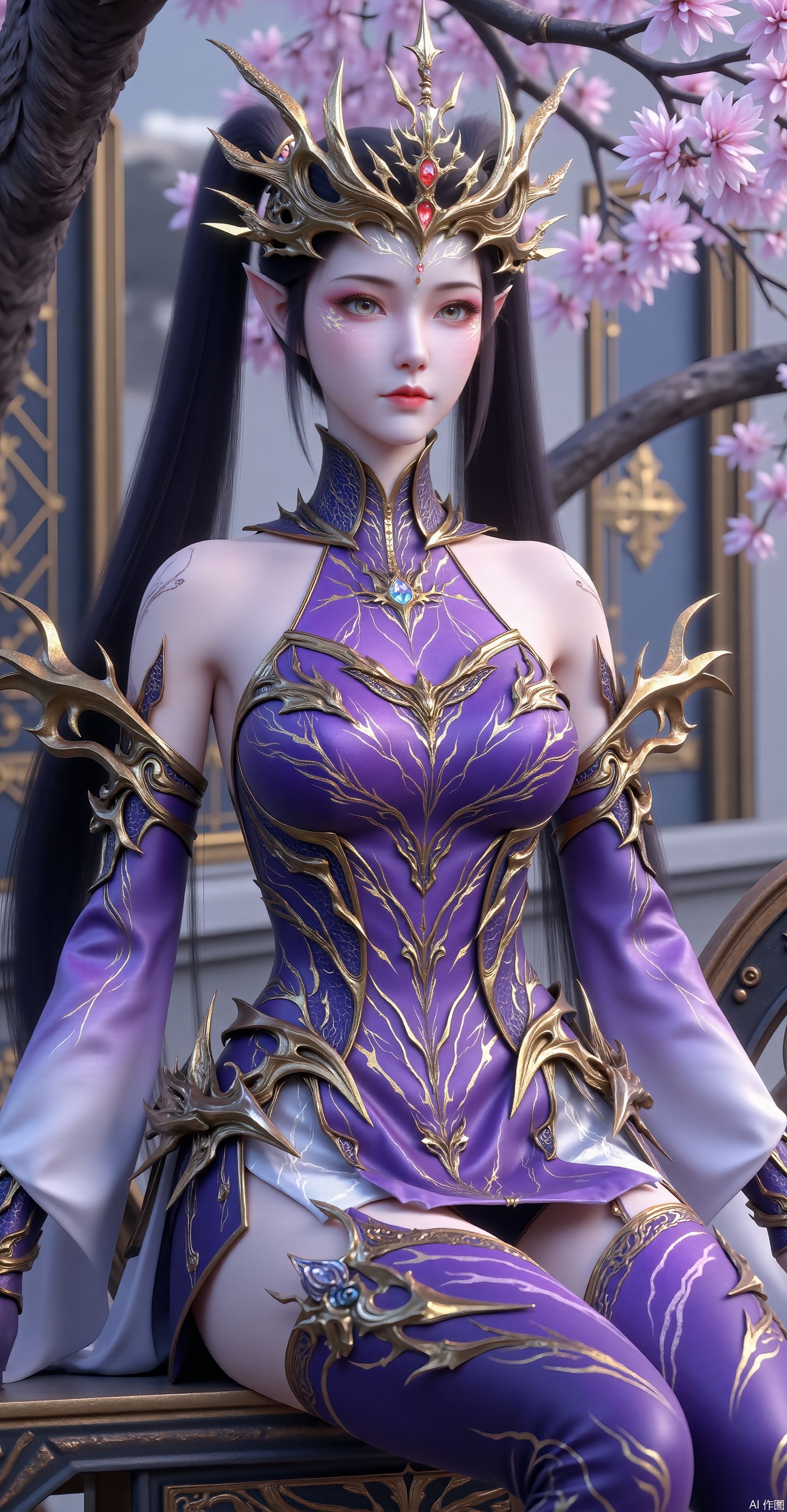 国漫女神 紫妍 斗破苍穹 高清图片