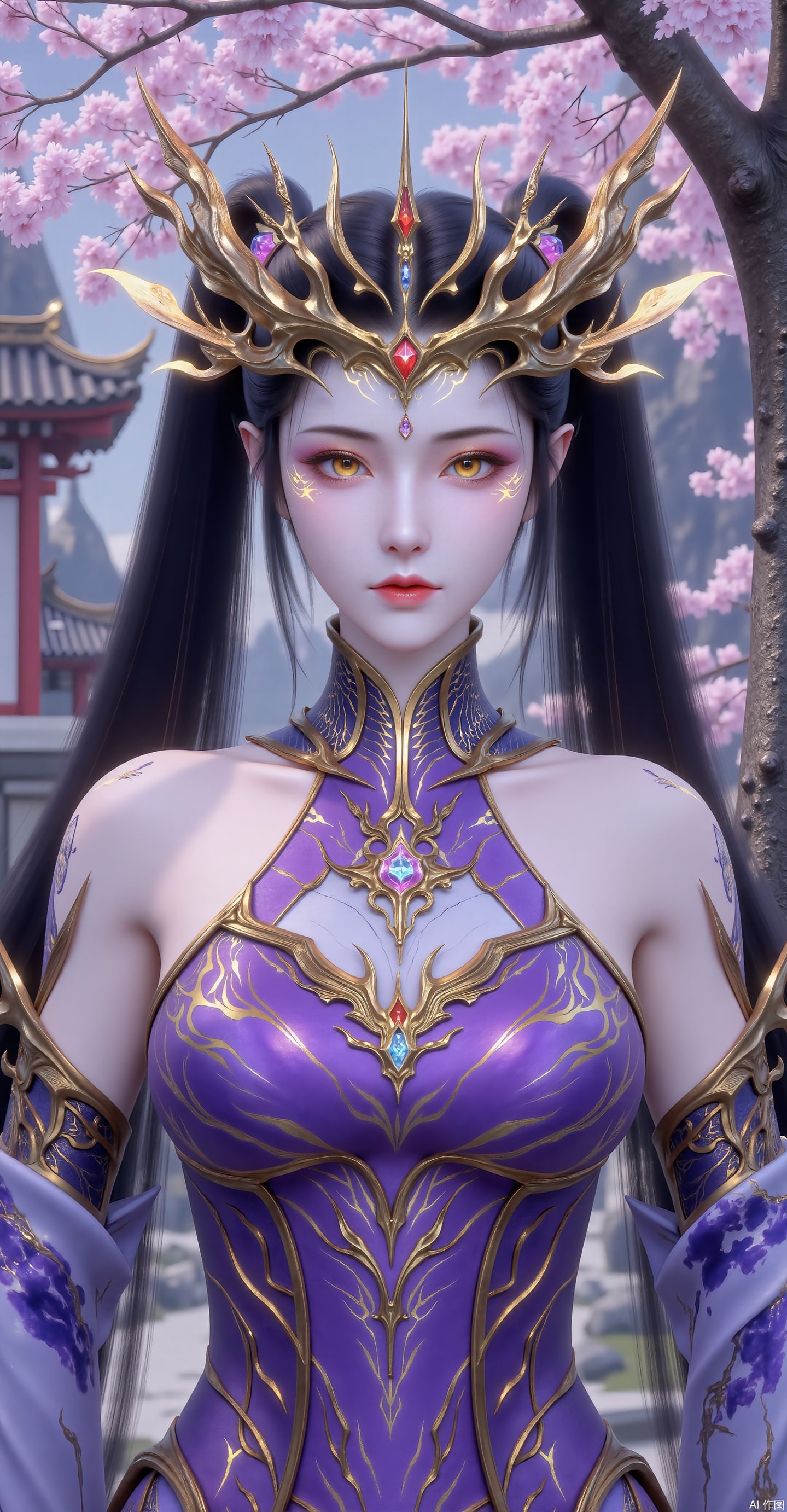 国漫女神 紫妍 斗破苍穹 高清图片