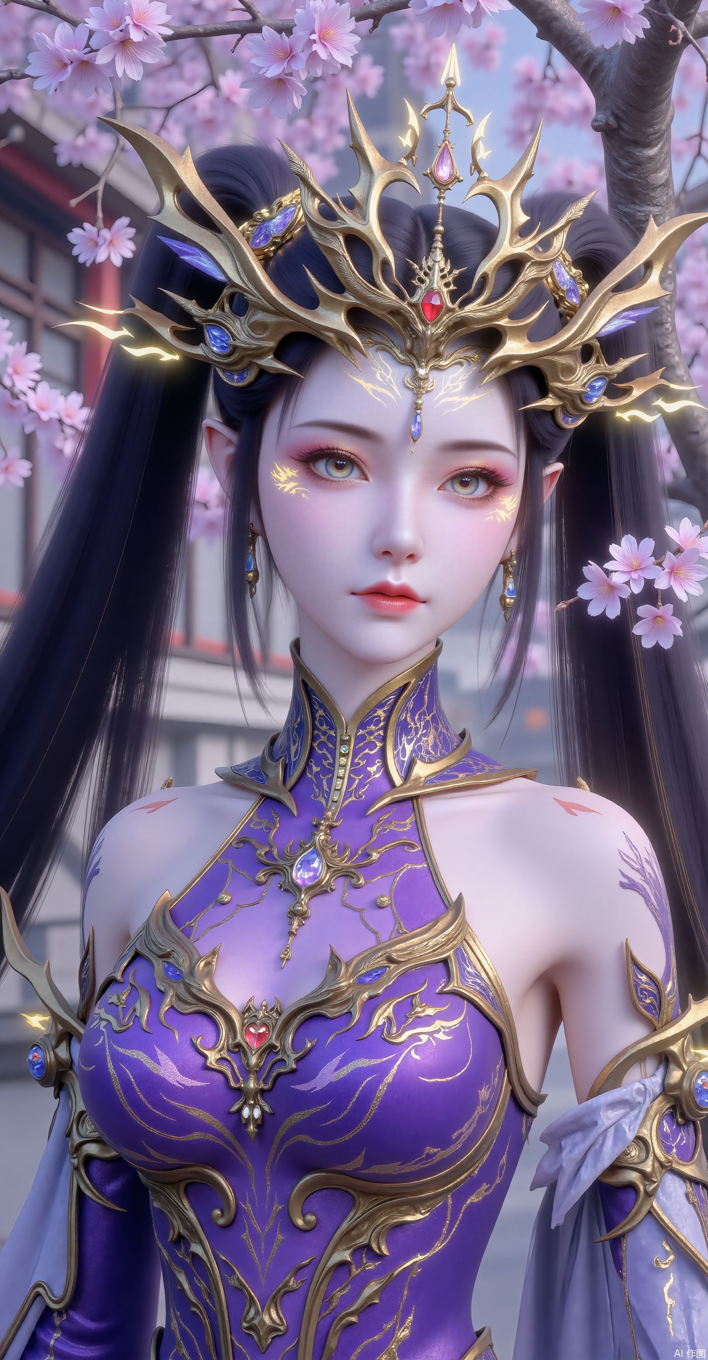 国漫女神 紫妍 斗破苍穹 高清图片