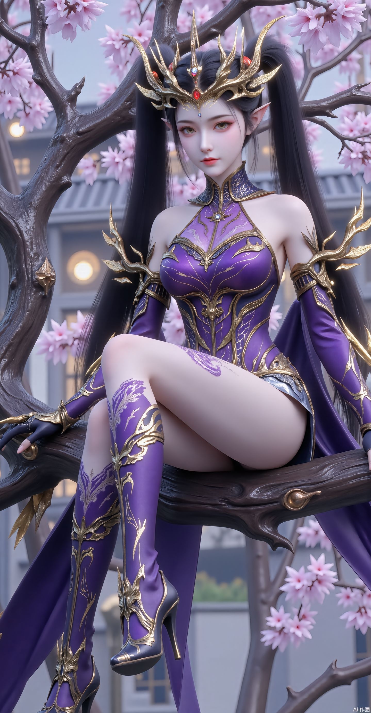国漫女神 紫妍 斗破苍穹 高清图片