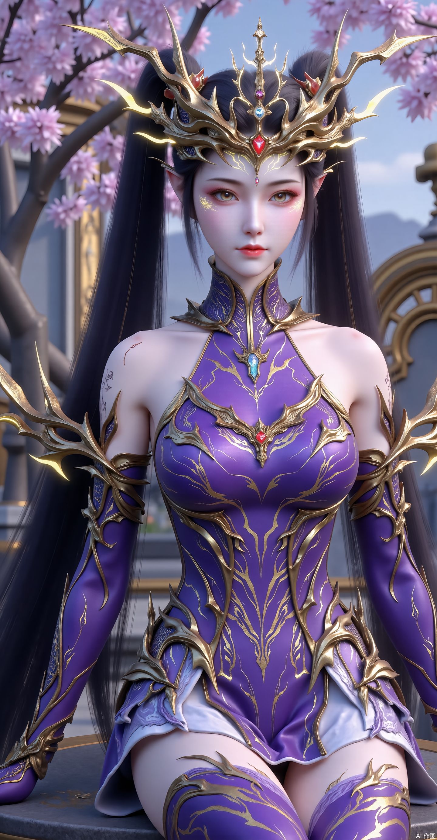 国漫女神 紫妍 斗破苍穹 高清图片