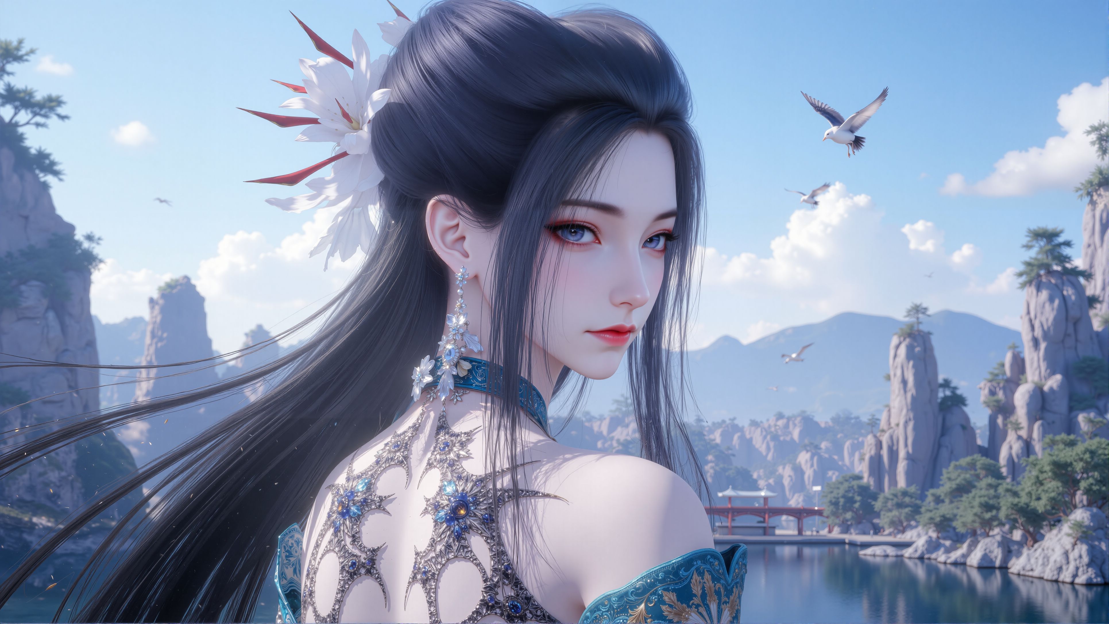 【4P】天行九歌 焰灵姬 国漫女神 桌面壁纸 高清壁纸