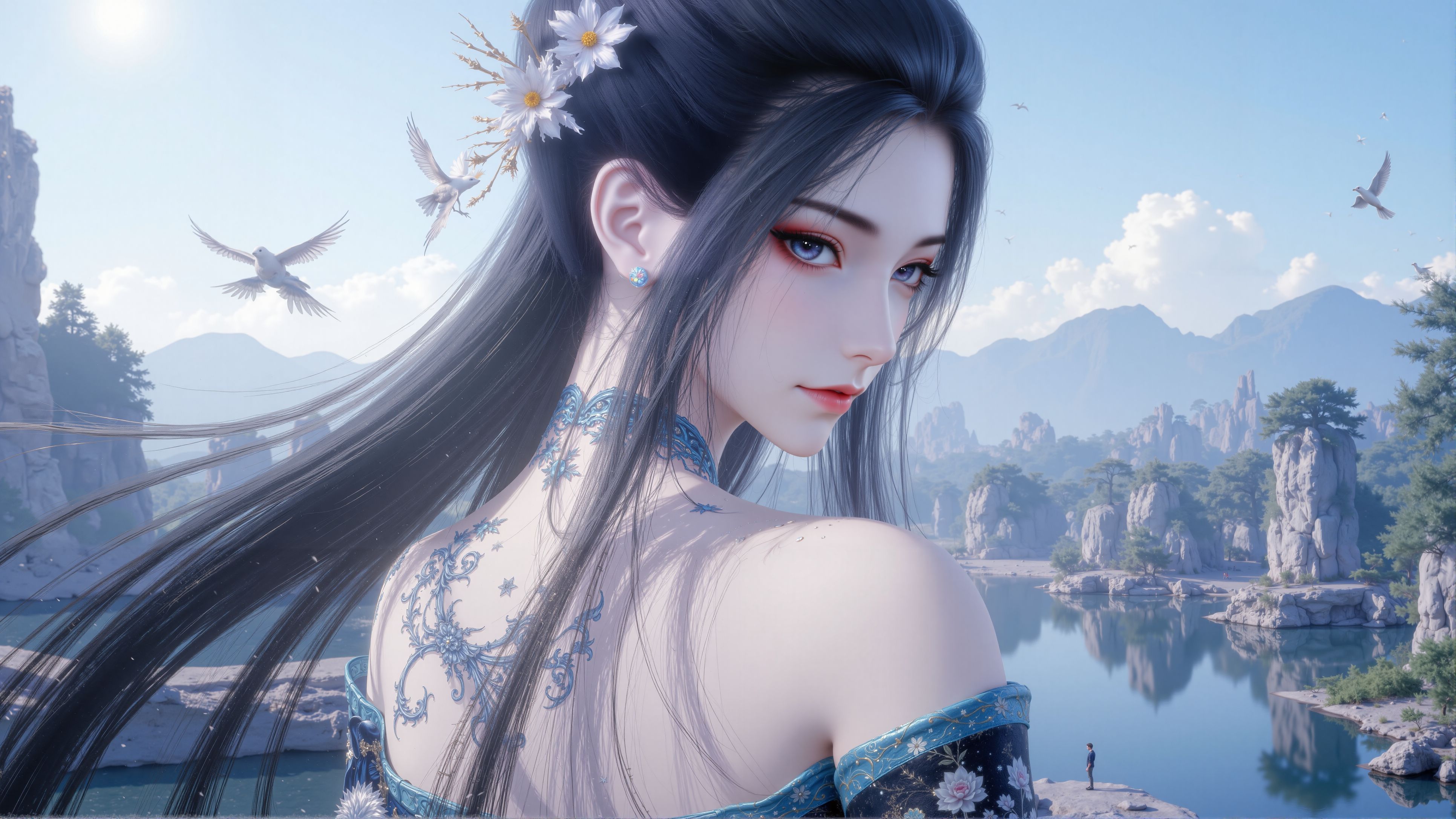 【4P】天行九歌 焰灵姬 国漫女神 桌面壁纸 高清壁纸