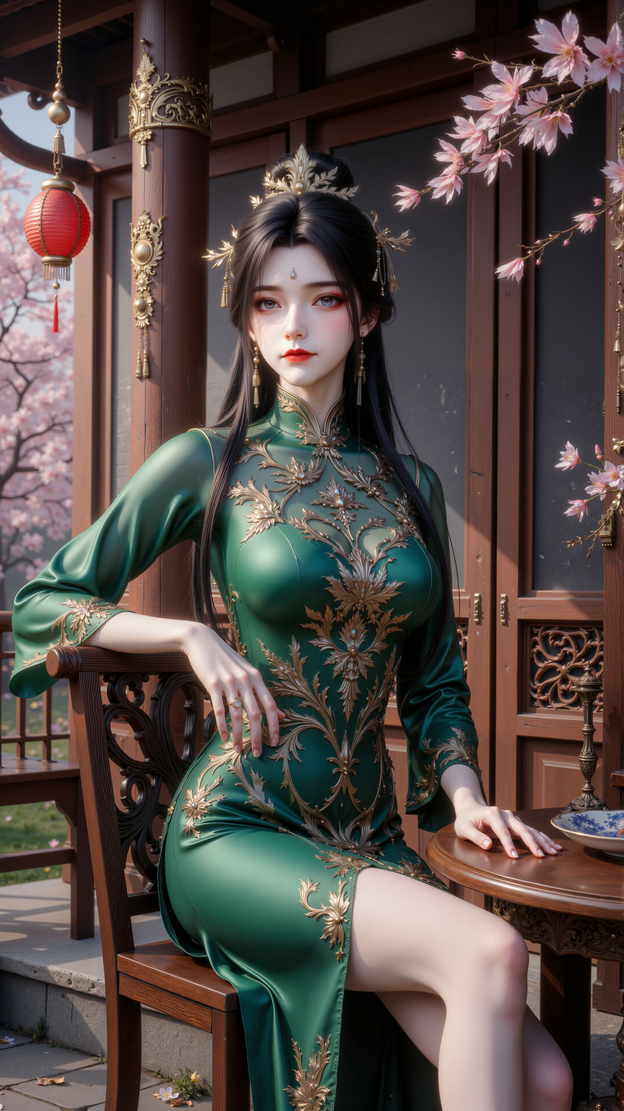 诛仙 陆雪琪 国风旗袍 国漫女神