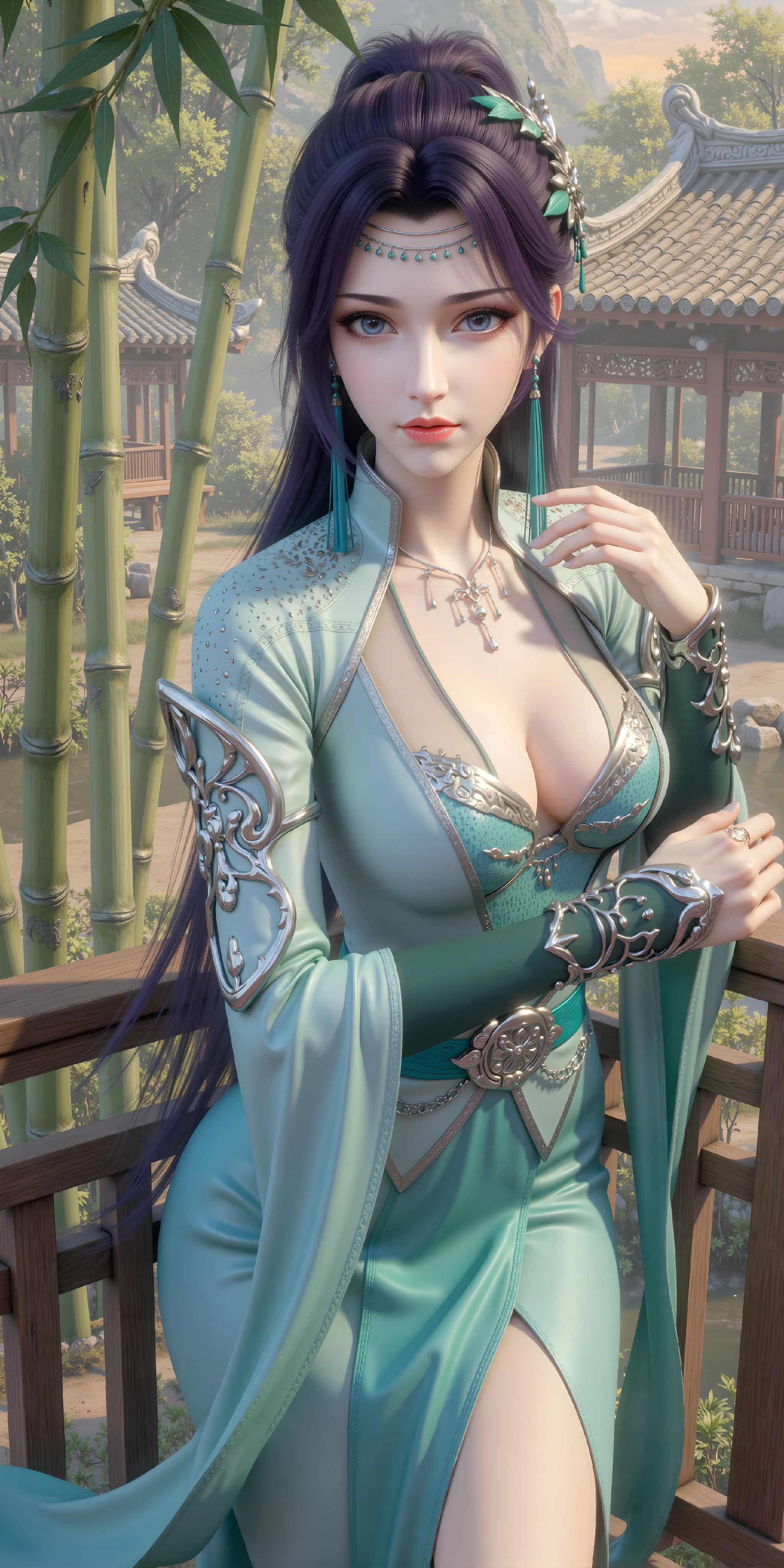 国漫女神 斗破苍穹 ai绘画 云韵