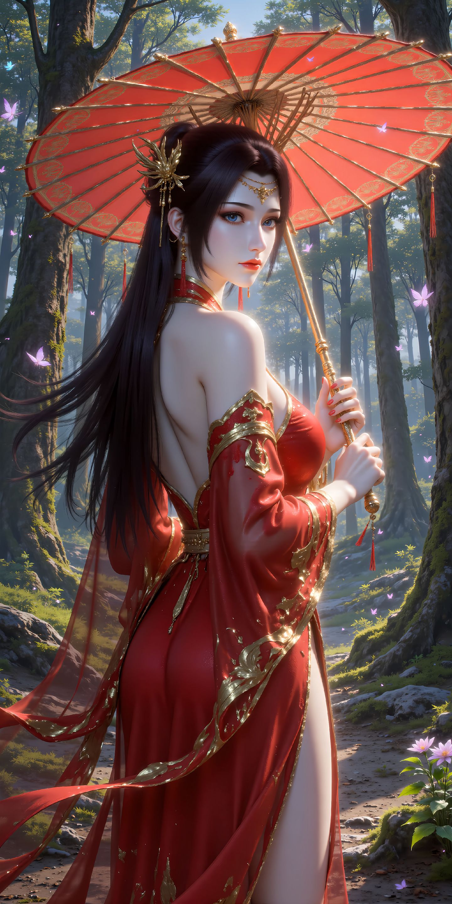 ai绘画 斗破苍穹 国漫女神 云韵