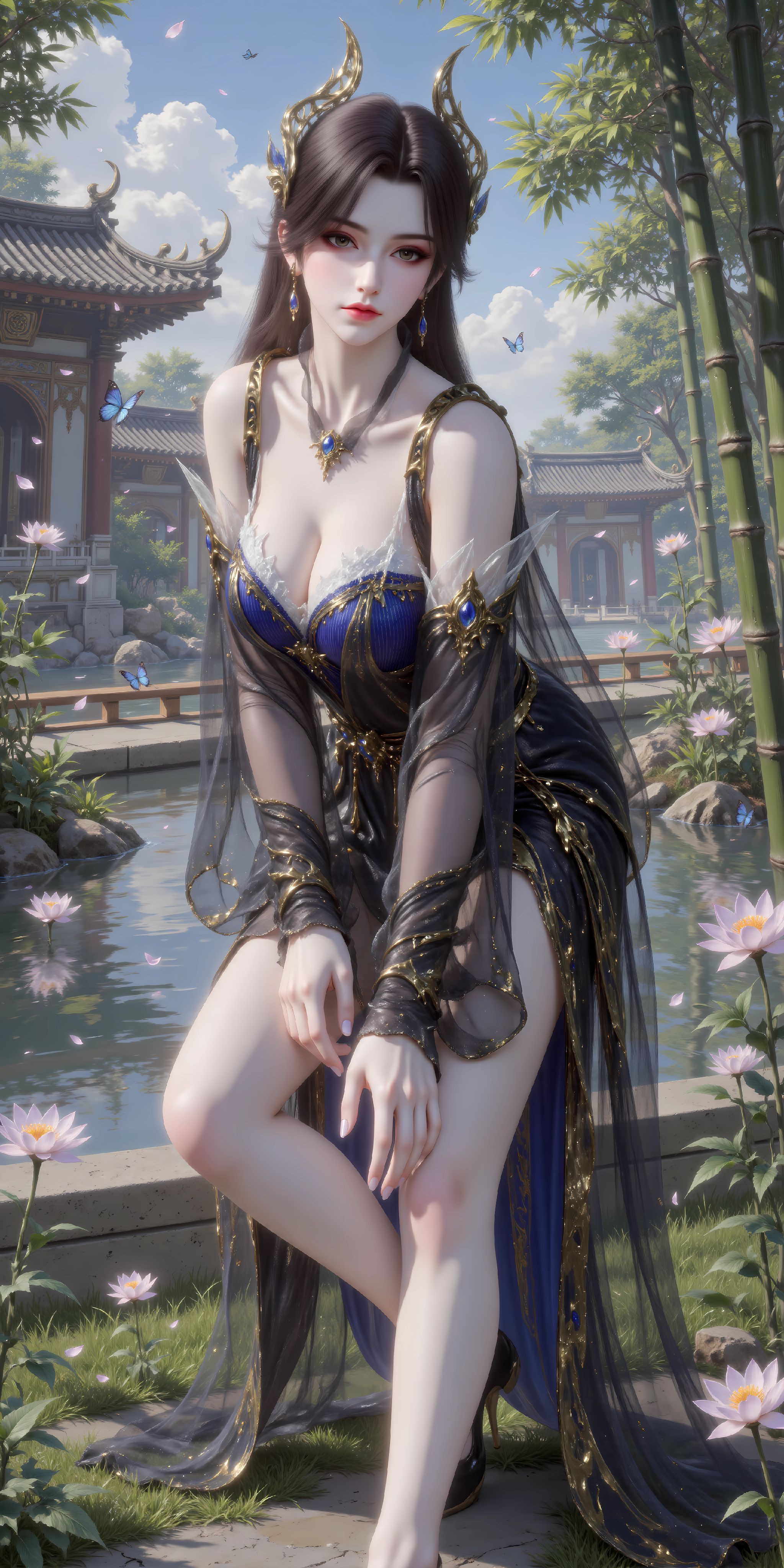 ai绘画 斗破苍穹 国漫女神 曹颖