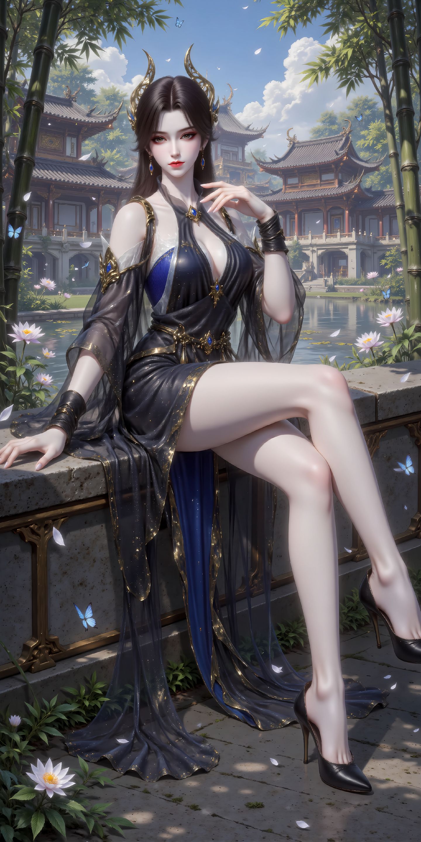 ai绘画 国漫女神 斗破苍穹 曹颖