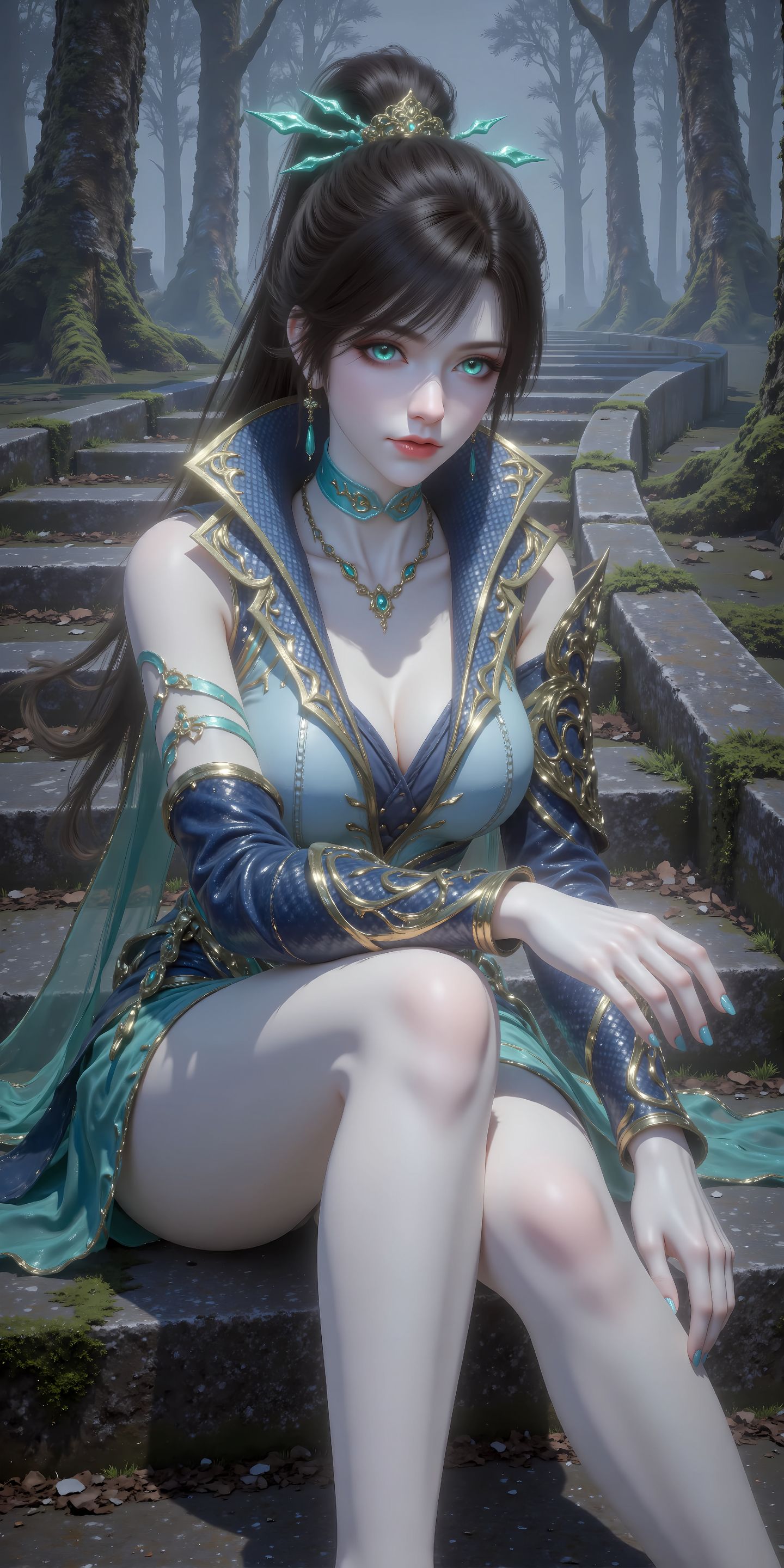 斗破苍穹 #国漫美女 #ai绘画 青鳞