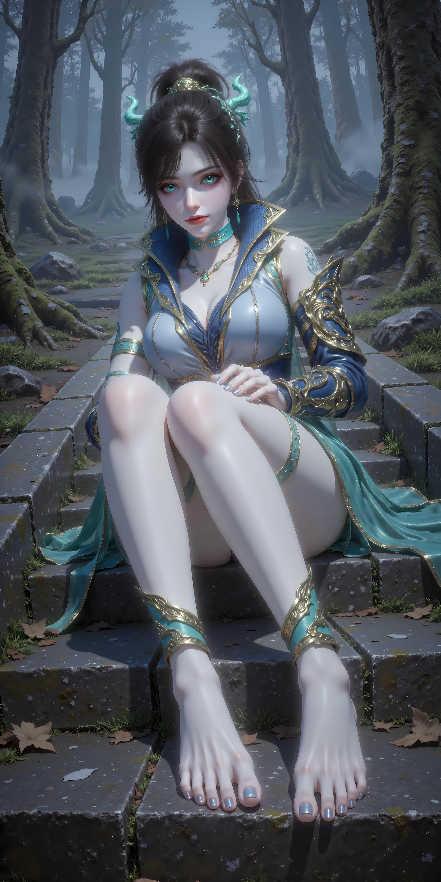 斗破苍穹 #国漫美女 #ai绘画 青鳞