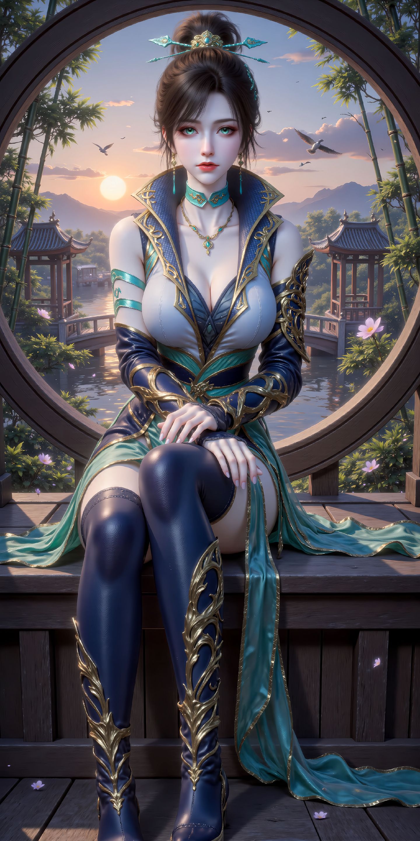 斗破苍穹 国漫美女 ai绘画 青鳞