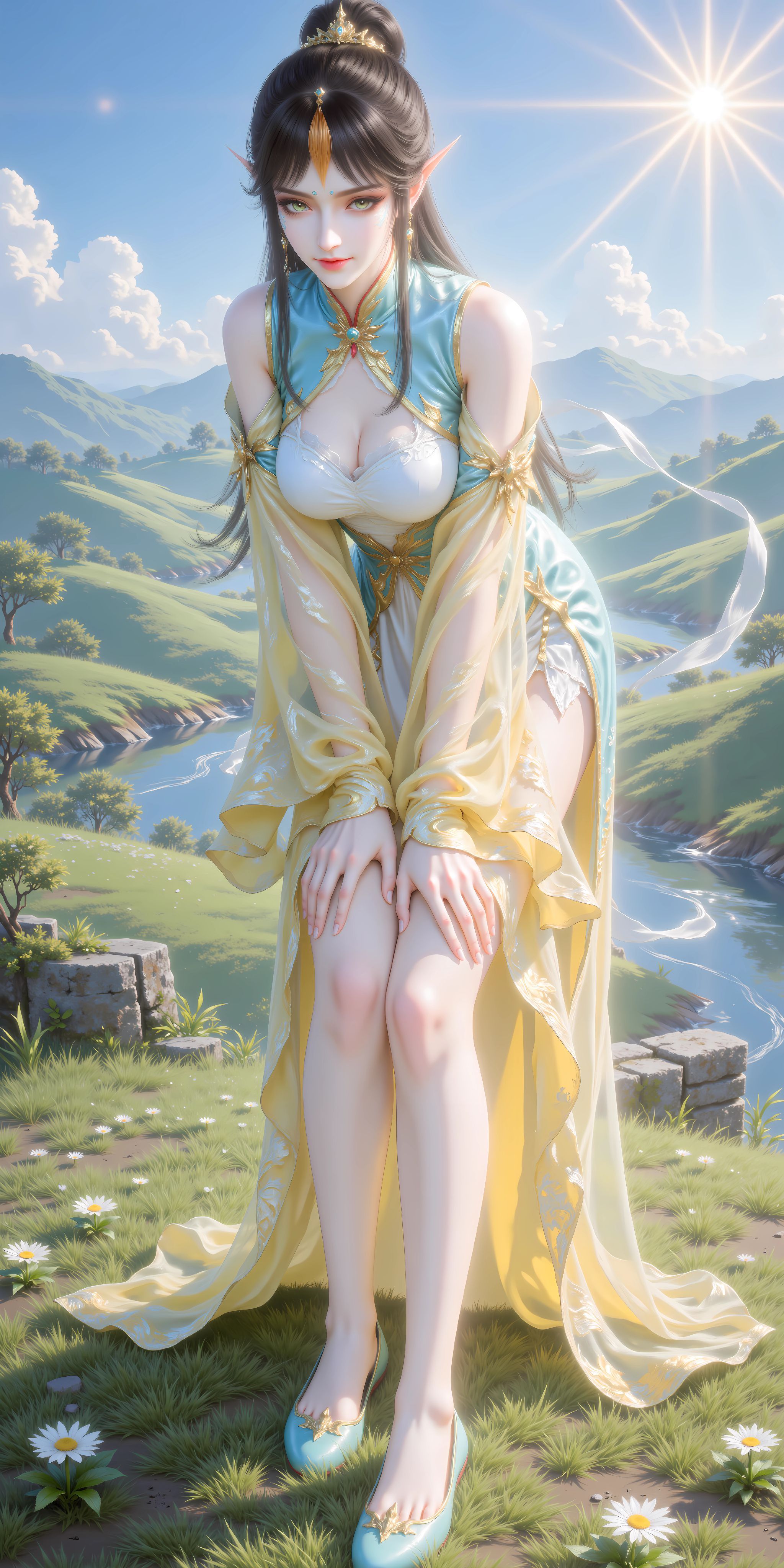 国漫 ai绘画 斗破苍穹 凤清儿