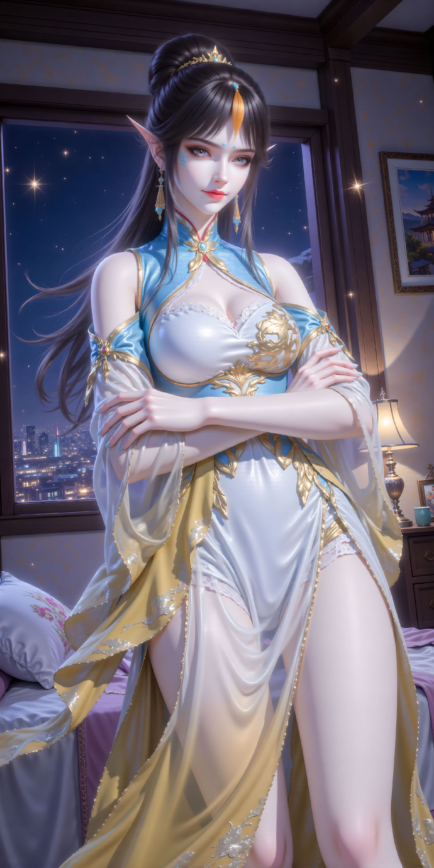 国漫美女 ai绘画 斗破苍穹 凤清儿