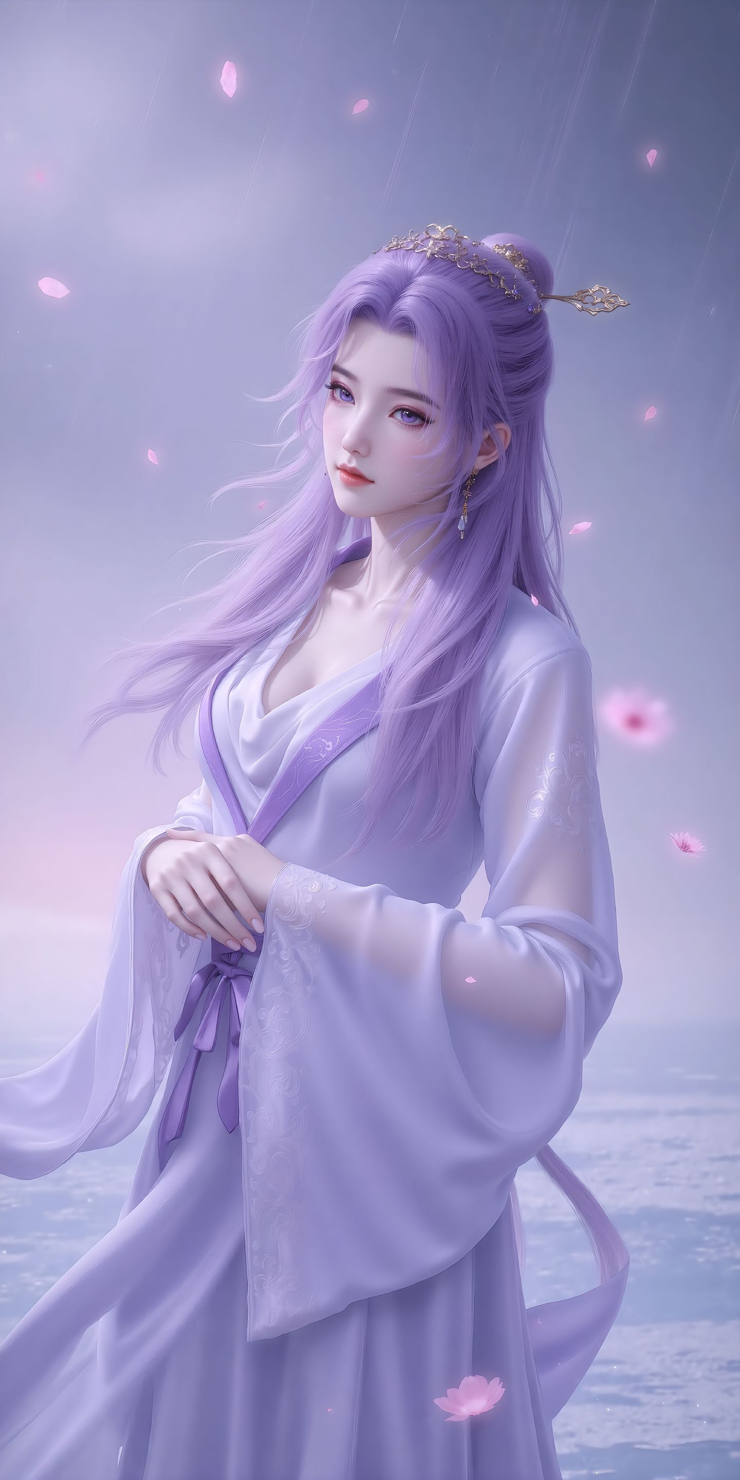 国漫女神 云霄仙子 ai绘画 无法抵抗的温柔。