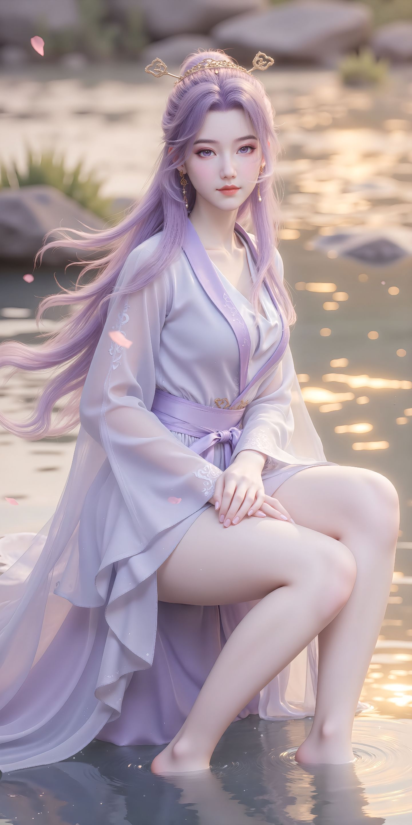 国漫女神 云霄仙子 ai绘画 无法抵抗的温柔。