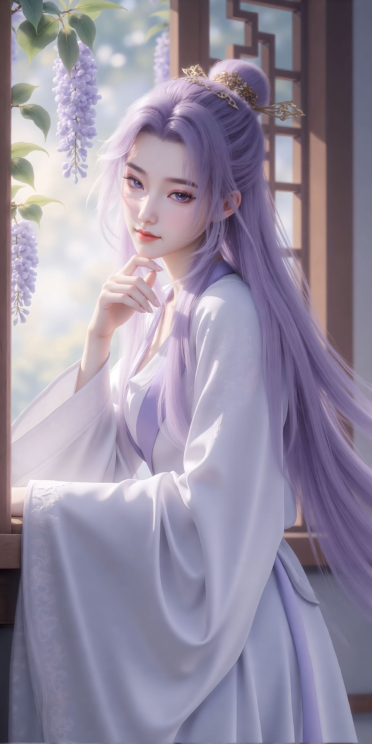 国漫女神 云霄仙子 ai绘画 无法抵抗的温柔。