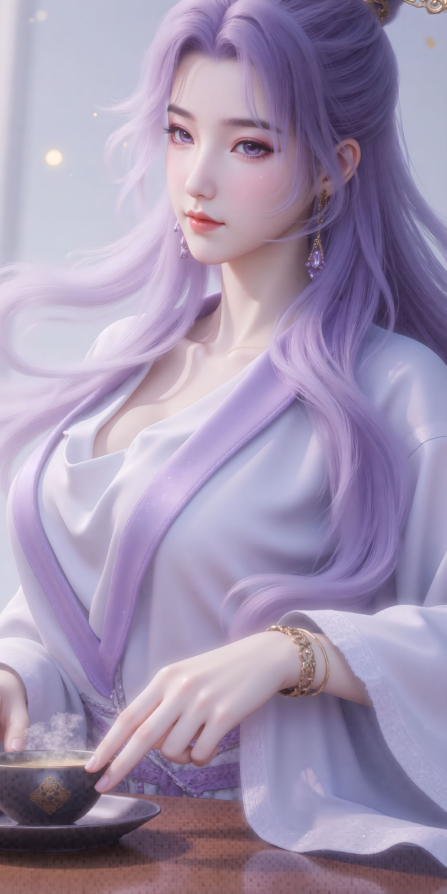 国漫女神 云霄仙子 ai绘画 无法抵抗的温柔。