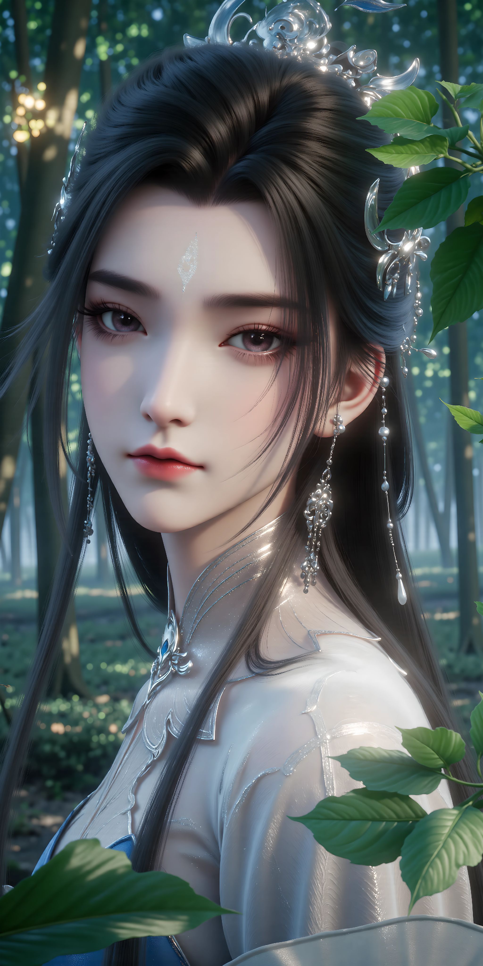 诛仙 国漫女神 ai绘画 深情如陆雪琪