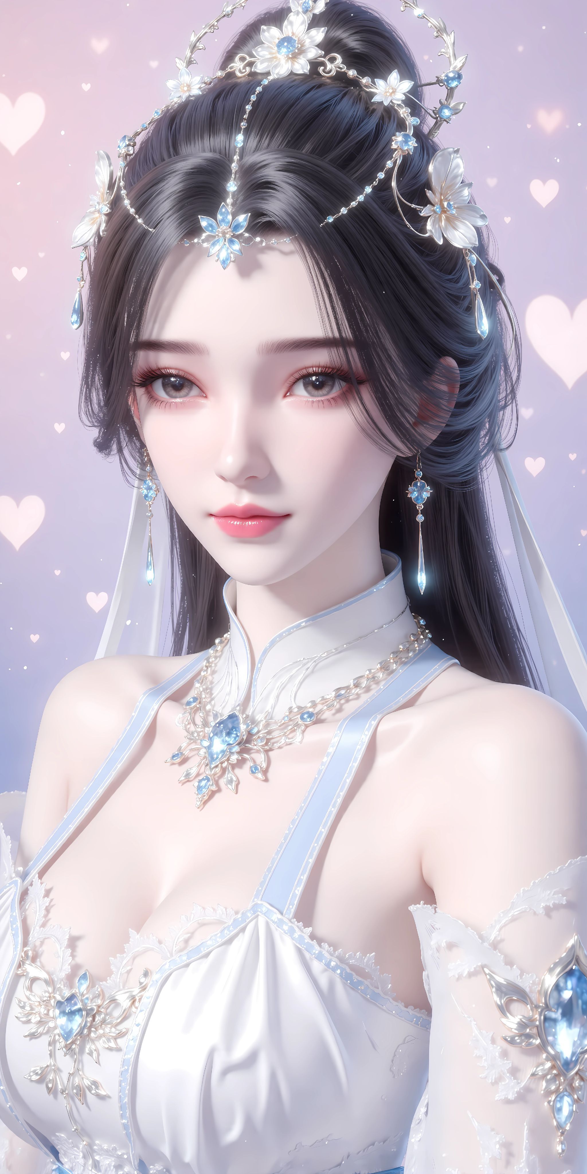 国漫女神 仙逆 ai绘画 李慕婉：师兄救我！