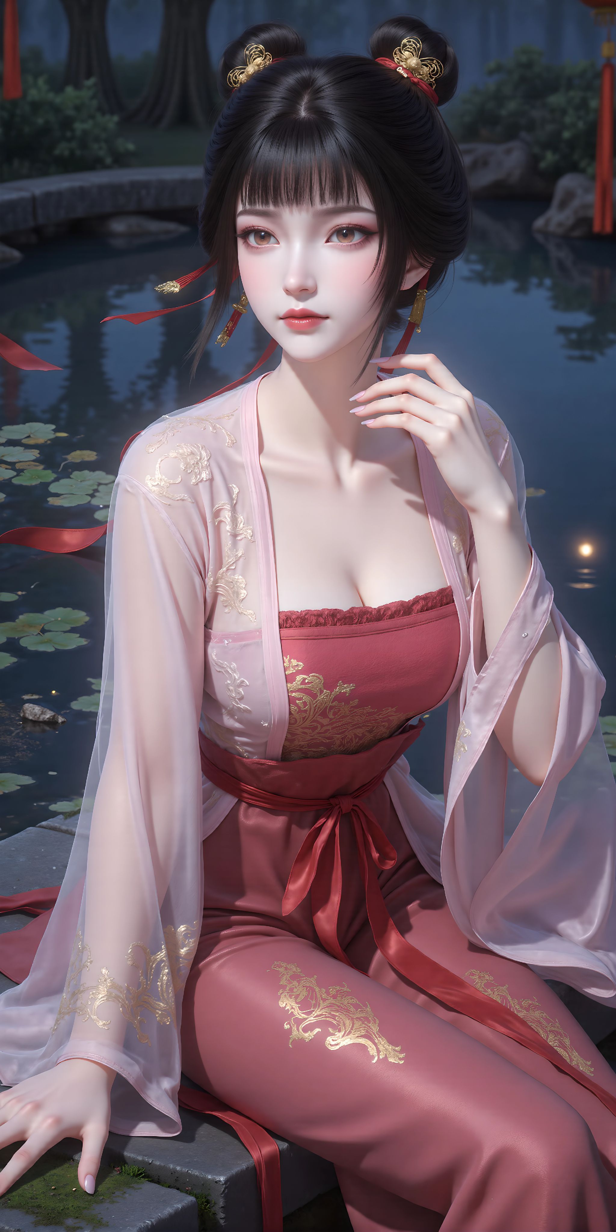 国漫美女 剑来 稚圭也是绝美的 仙气十足 古风