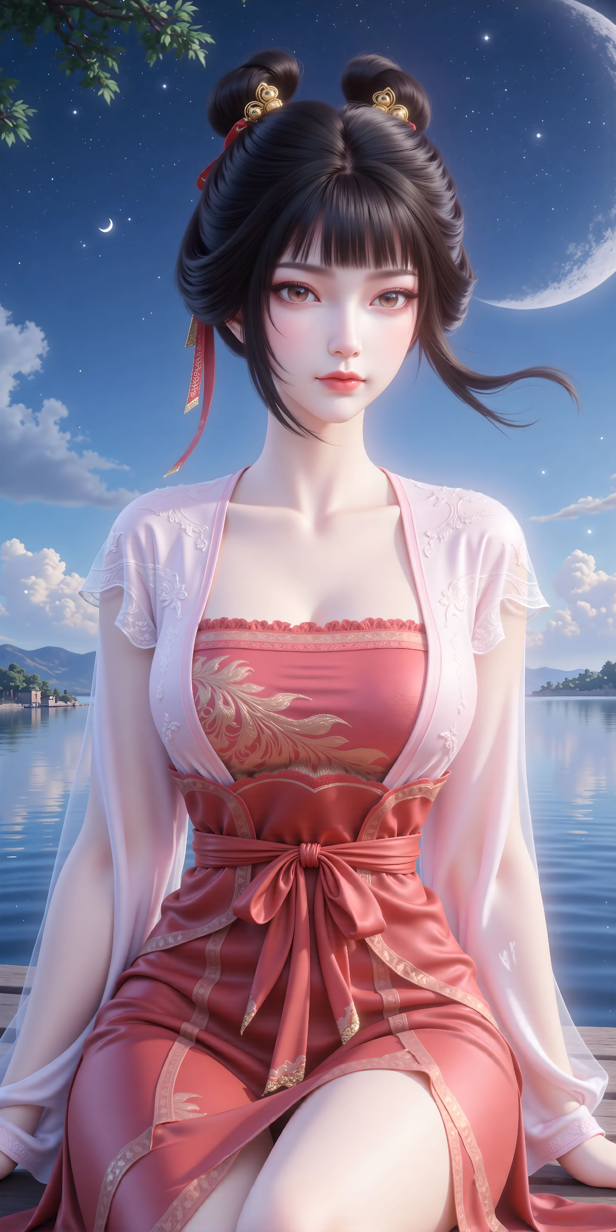 国漫美女 剑来 稚圭也是绝美的 仙气十足 古风