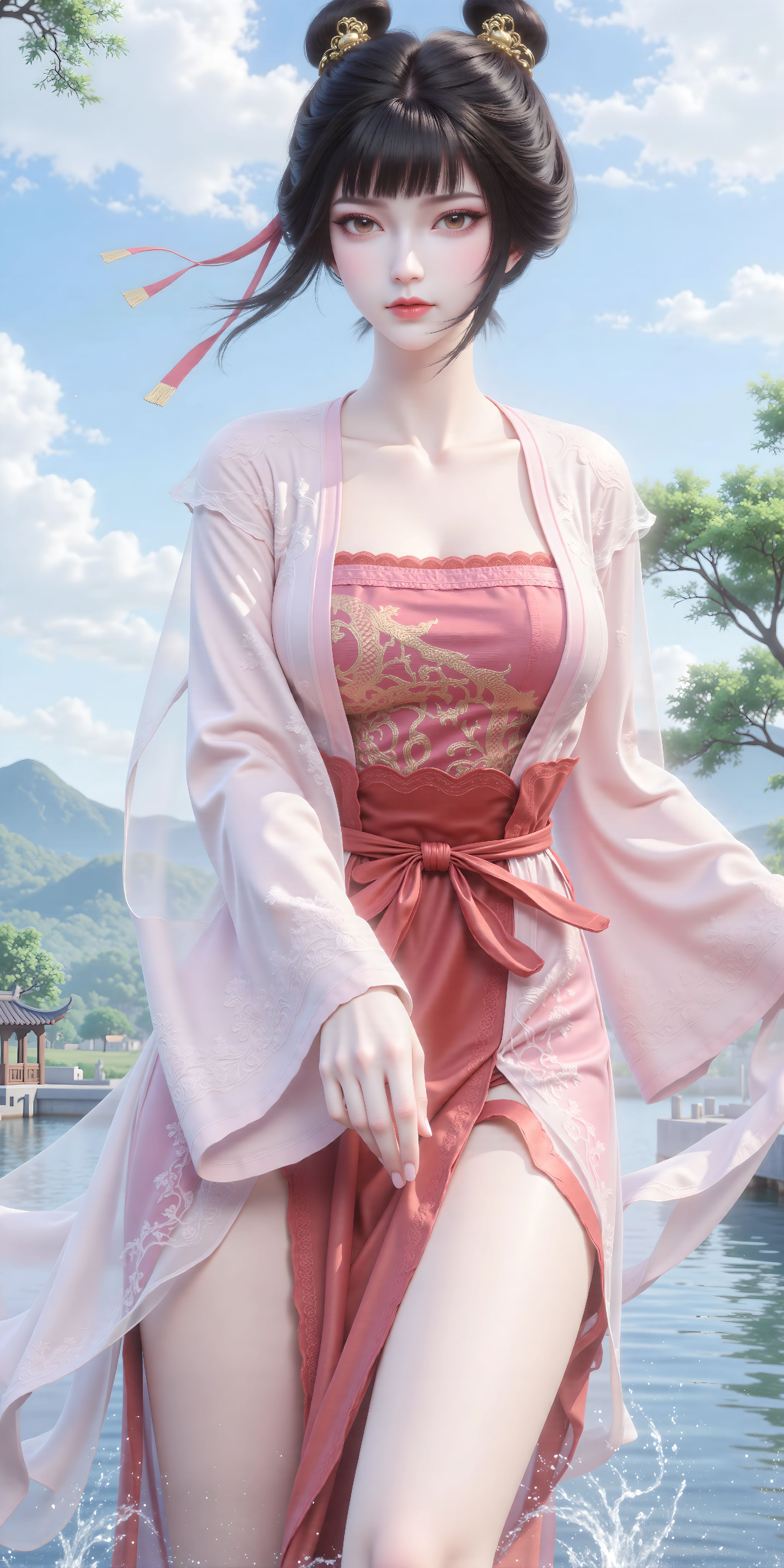 国漫美女 剑来 稚圭也是绝美的 仙气十足 古风